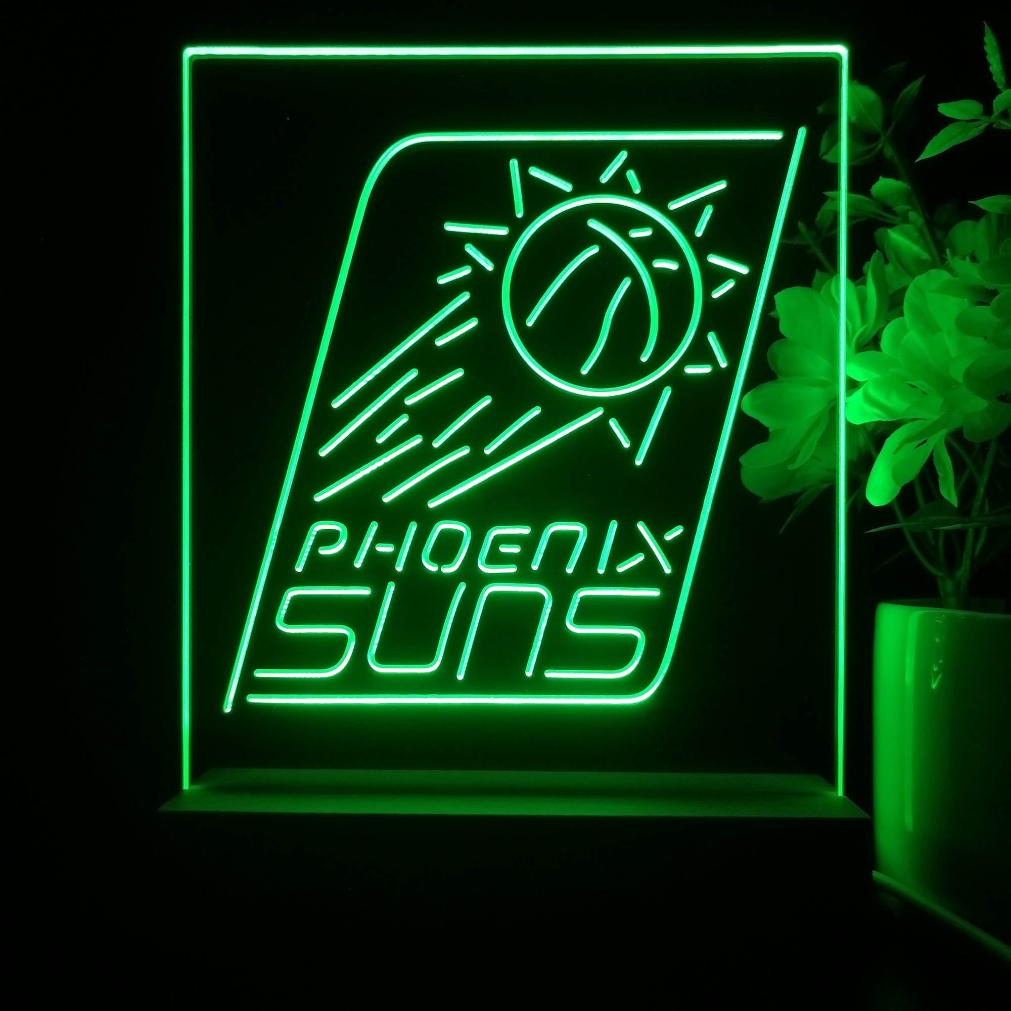 Phoenix Suns Night Light Neon Pub Bar Lamp