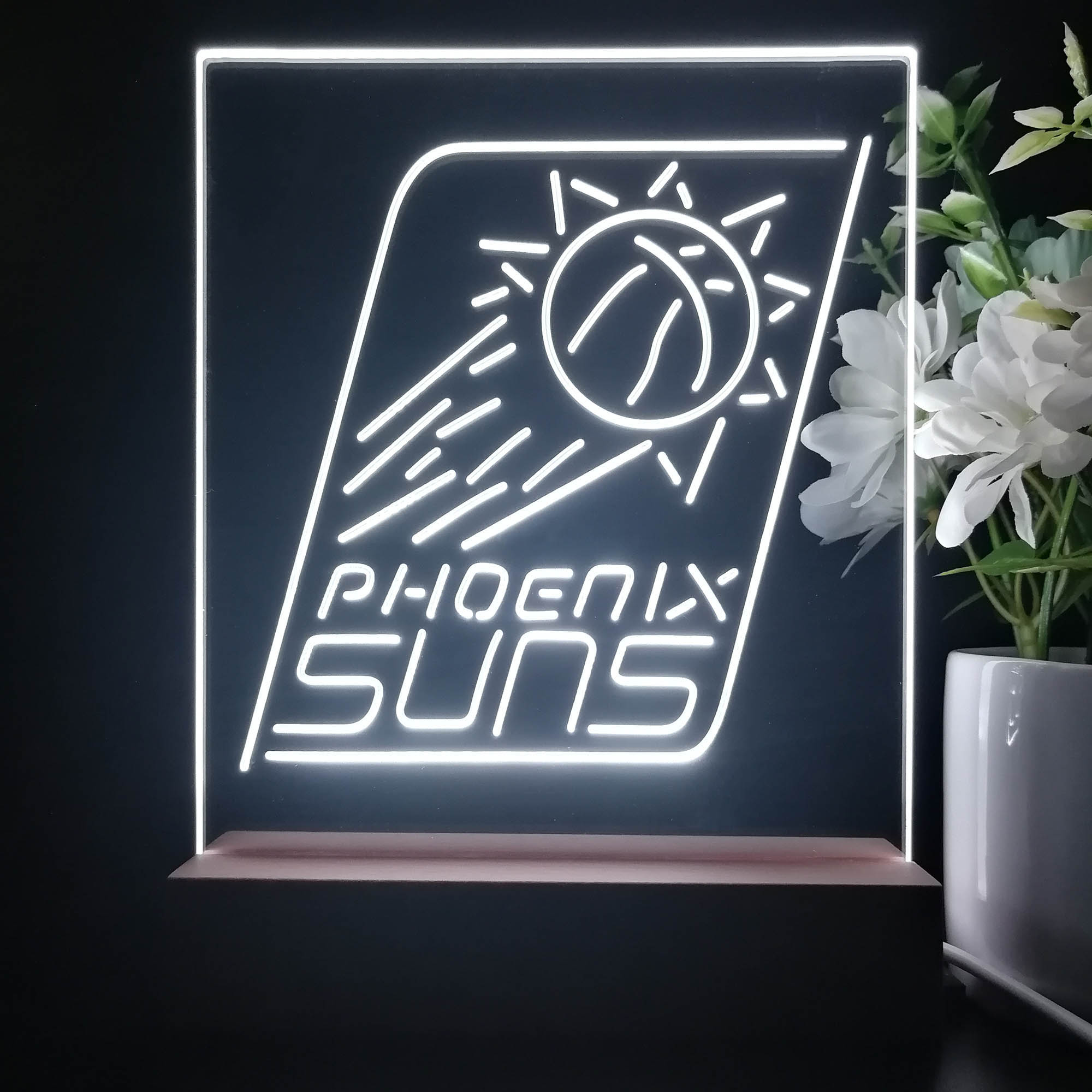 Phoenix Suns Night Light Neon Pub Bar Lamp