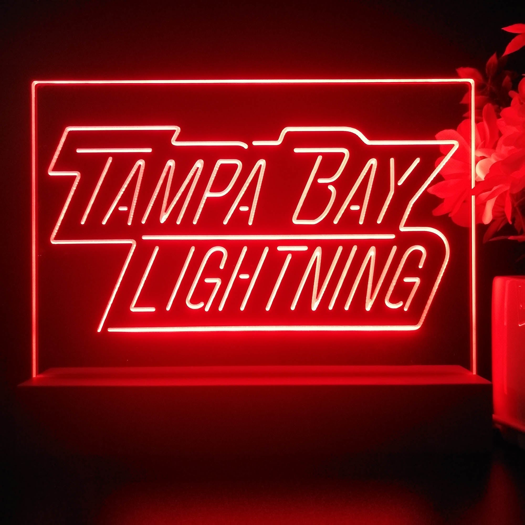 Tampa Bay Lightning Night Light Pub Bar Lamp
