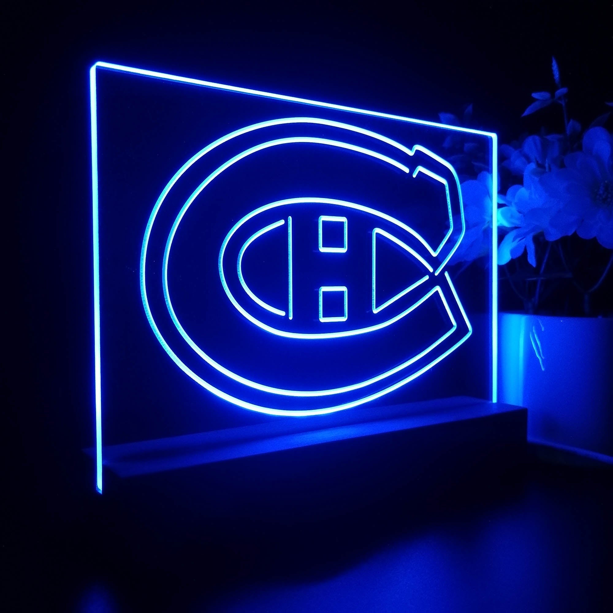 Montreal Canadiens Night Light Pub Bar Lamp