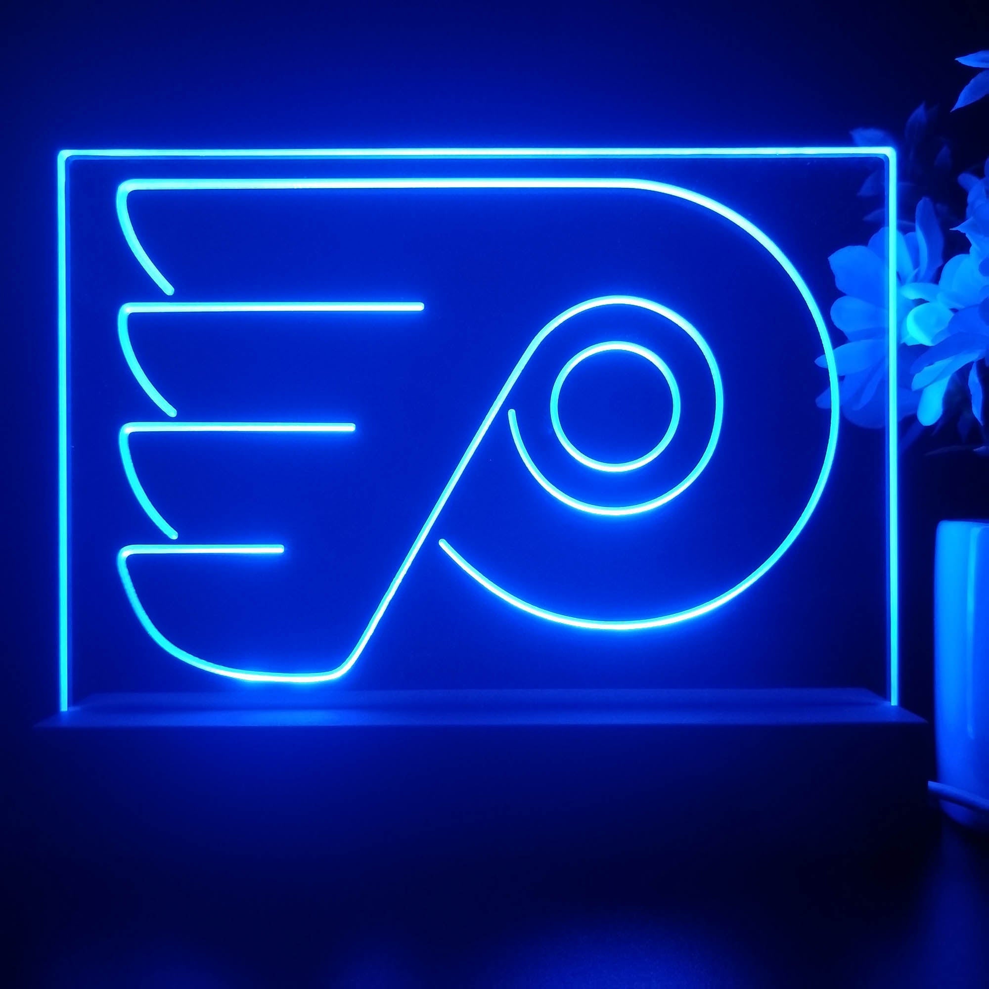Philadelphia Flyers Night Light Pub Bar Lamp