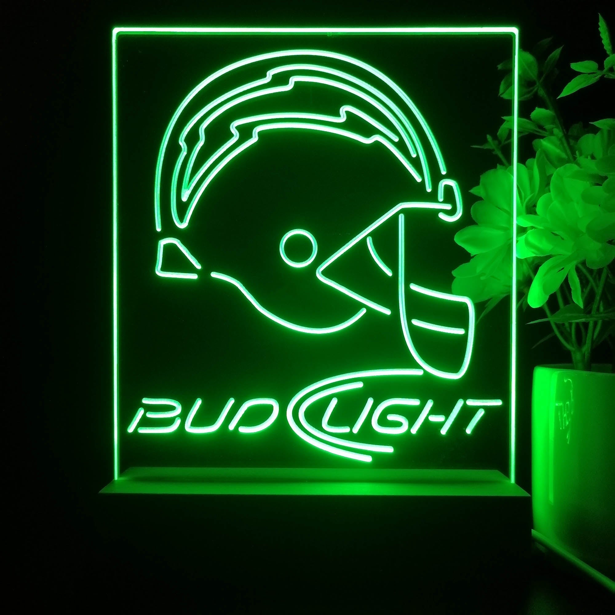 San Diego Chargers Night Light Neon Pub Bar Lamp