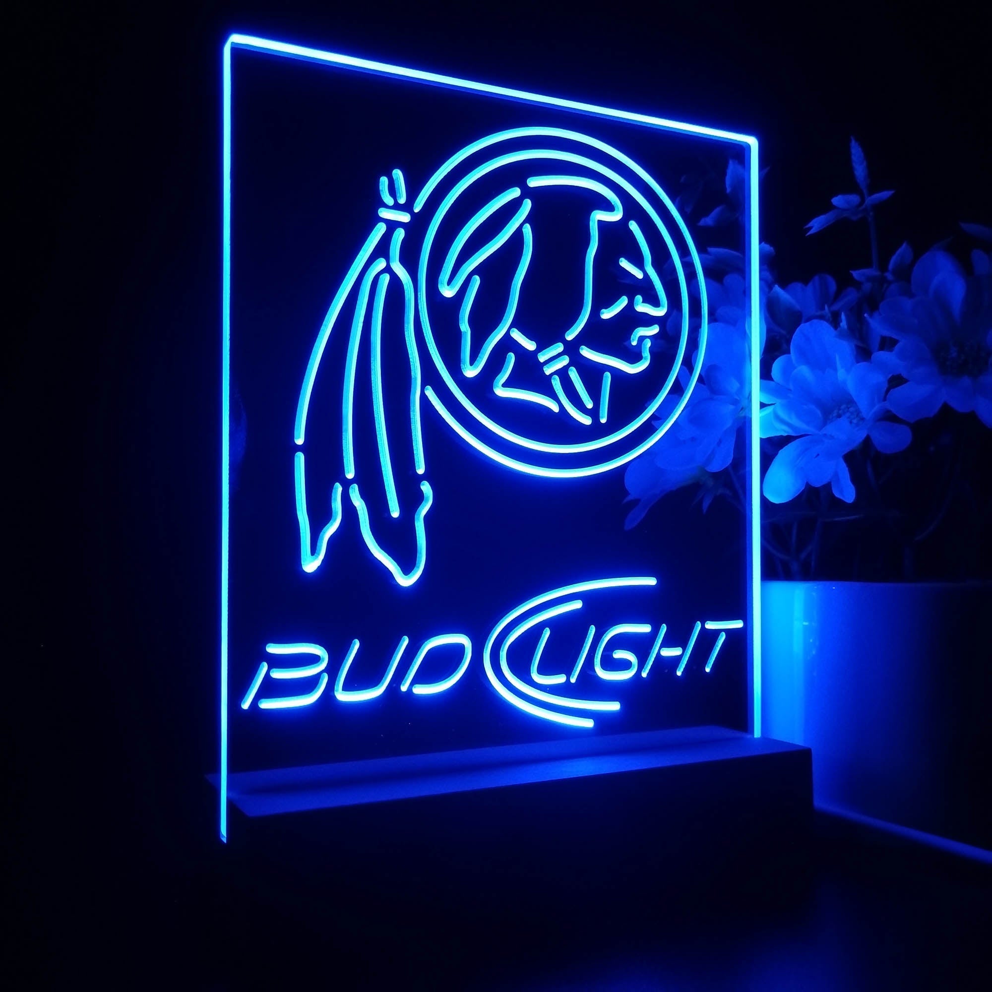 Washington Night Light Neon Pub Bar Lamp