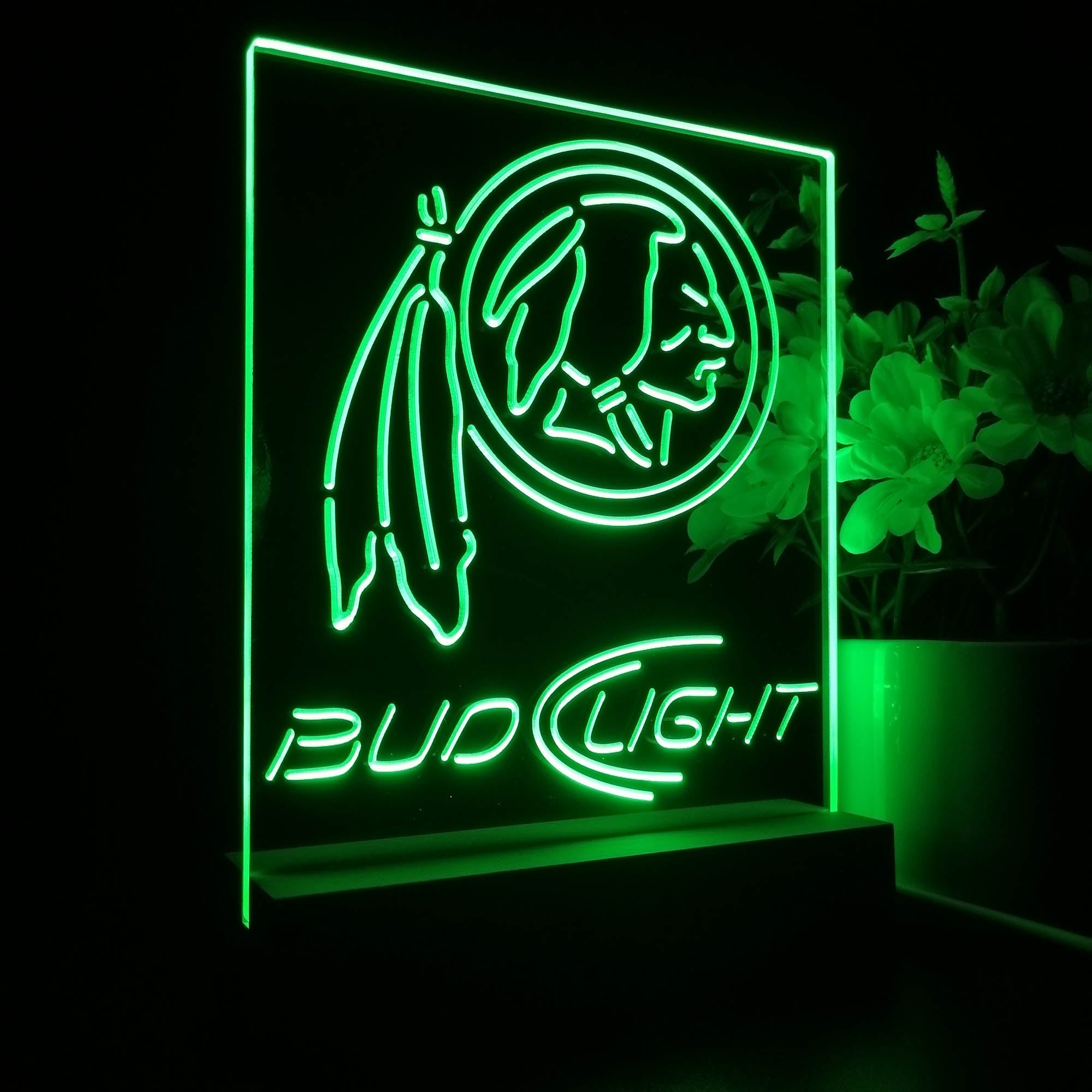 Washington Night Light Neon Pub Bar Lamp
