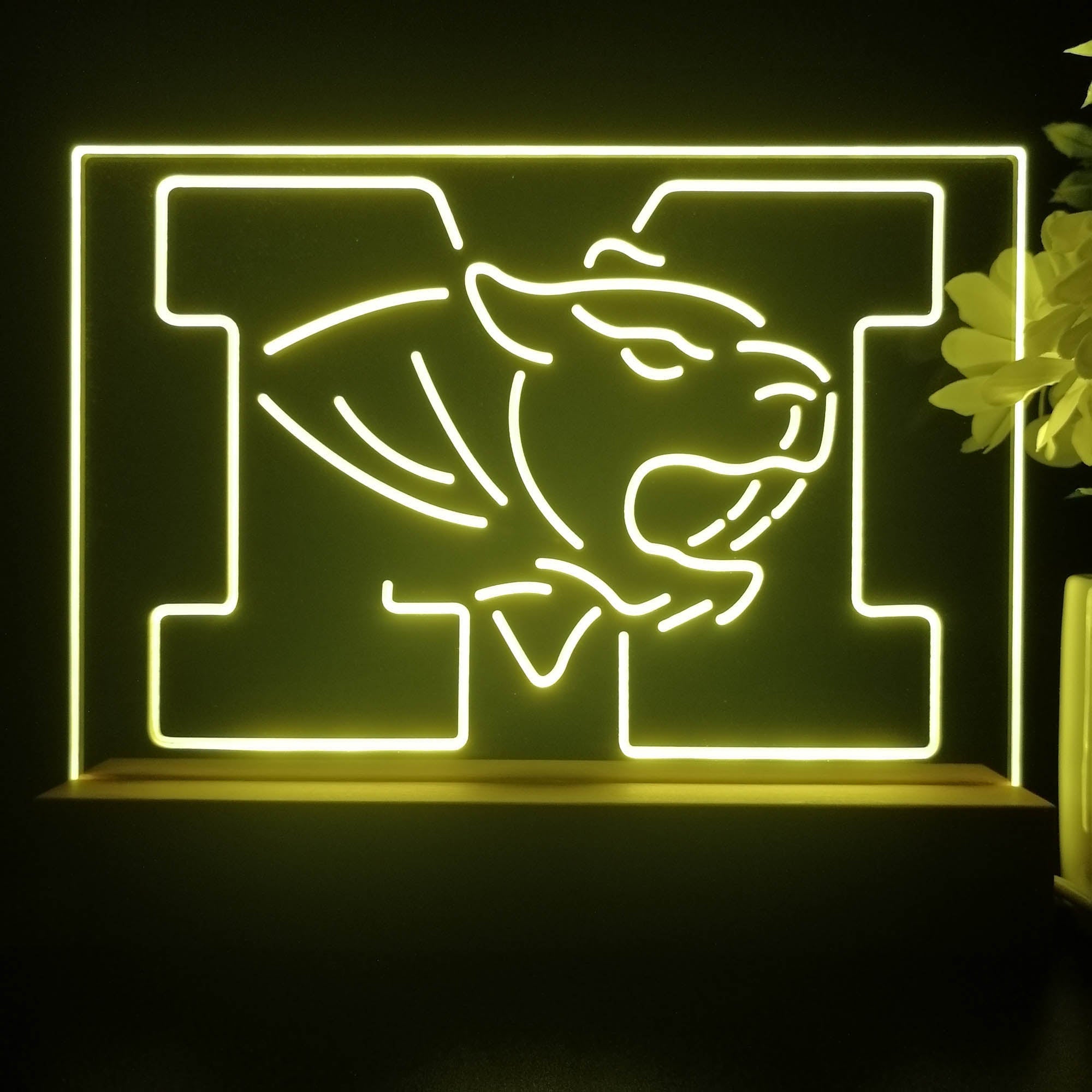 University of Missouri Tigers Night Light Pub Bar Lamp