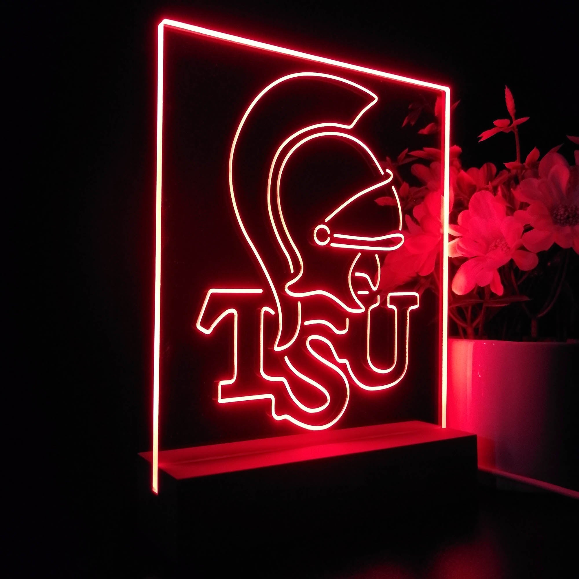 Troy Trojans Neon Sign Pub Bar Lamp