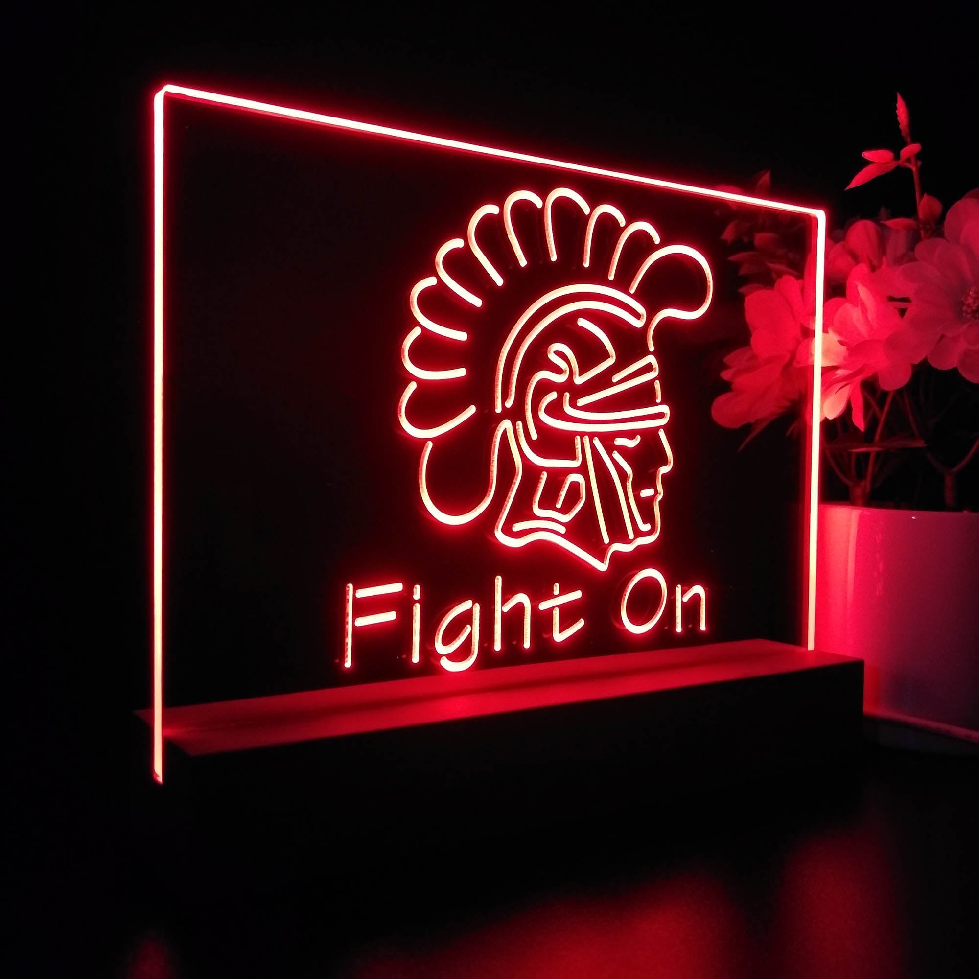 Southern California Trojans Night Light Pub Bar Lamp