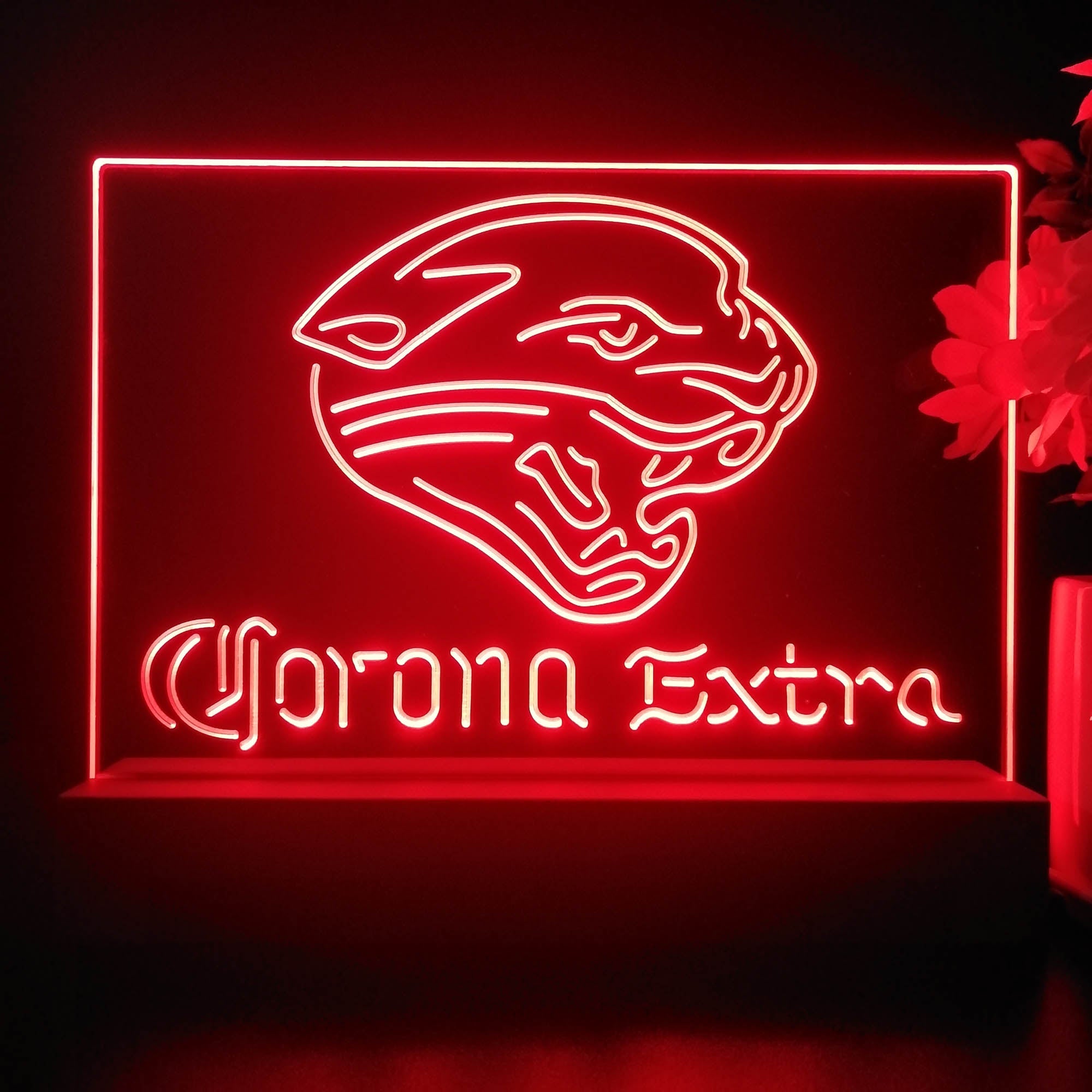 Corona Extra Bar Jacksonville Jaguars Est. 1995 Night Light Pub Bar Lamp