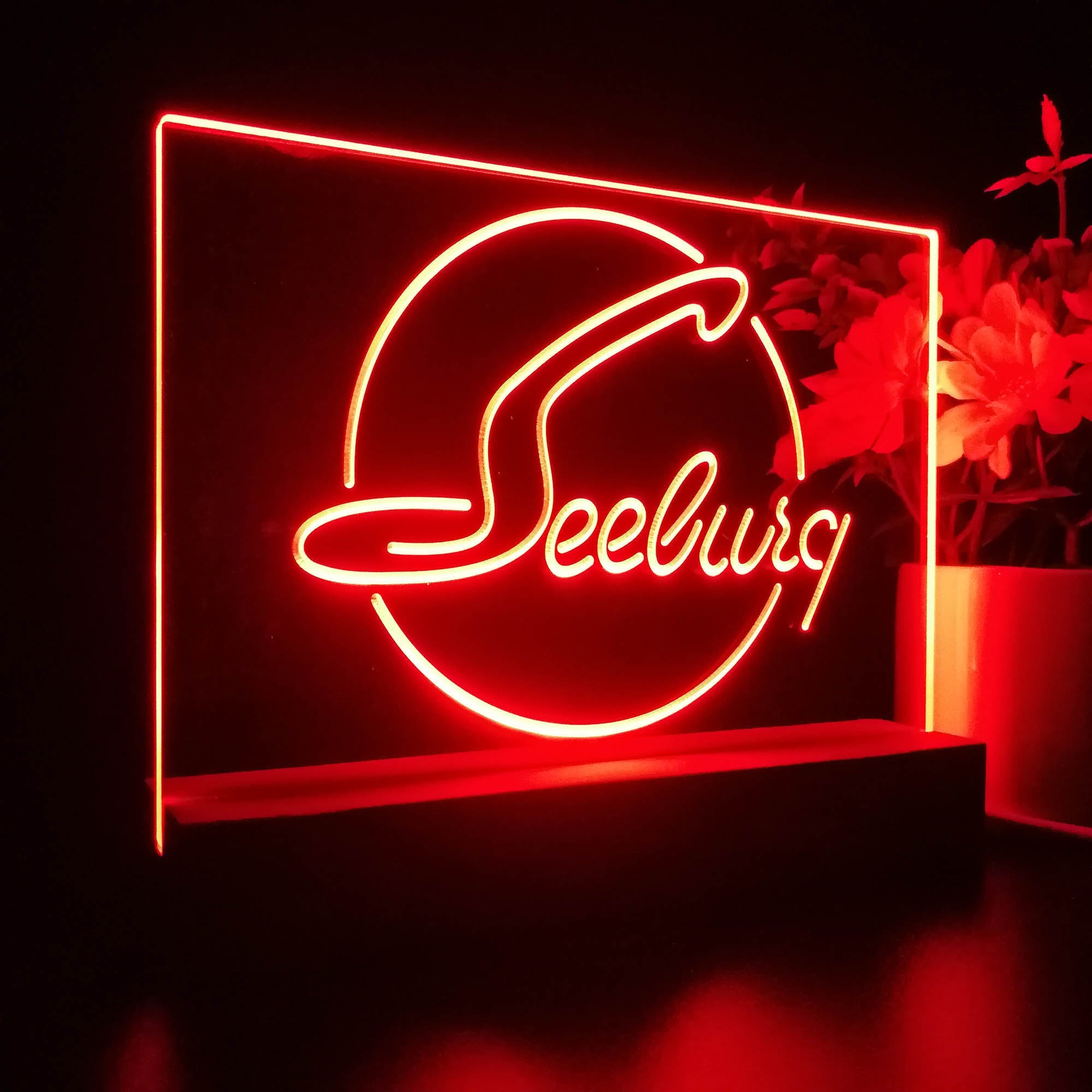 Seeburg 3D Illusion Night Light Desk Lamp
