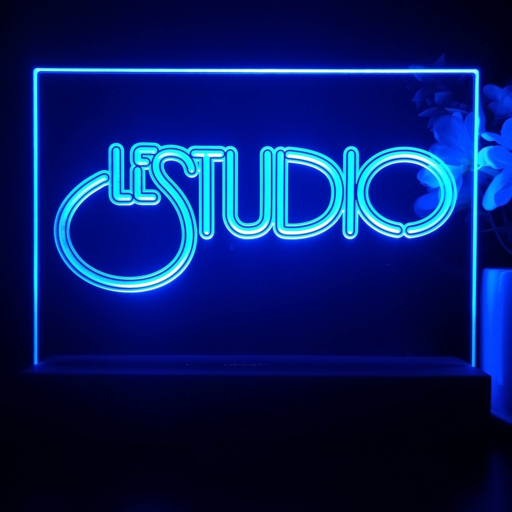 Studio Recording Service On Air 3D Illusion Night Light Desk Lamp