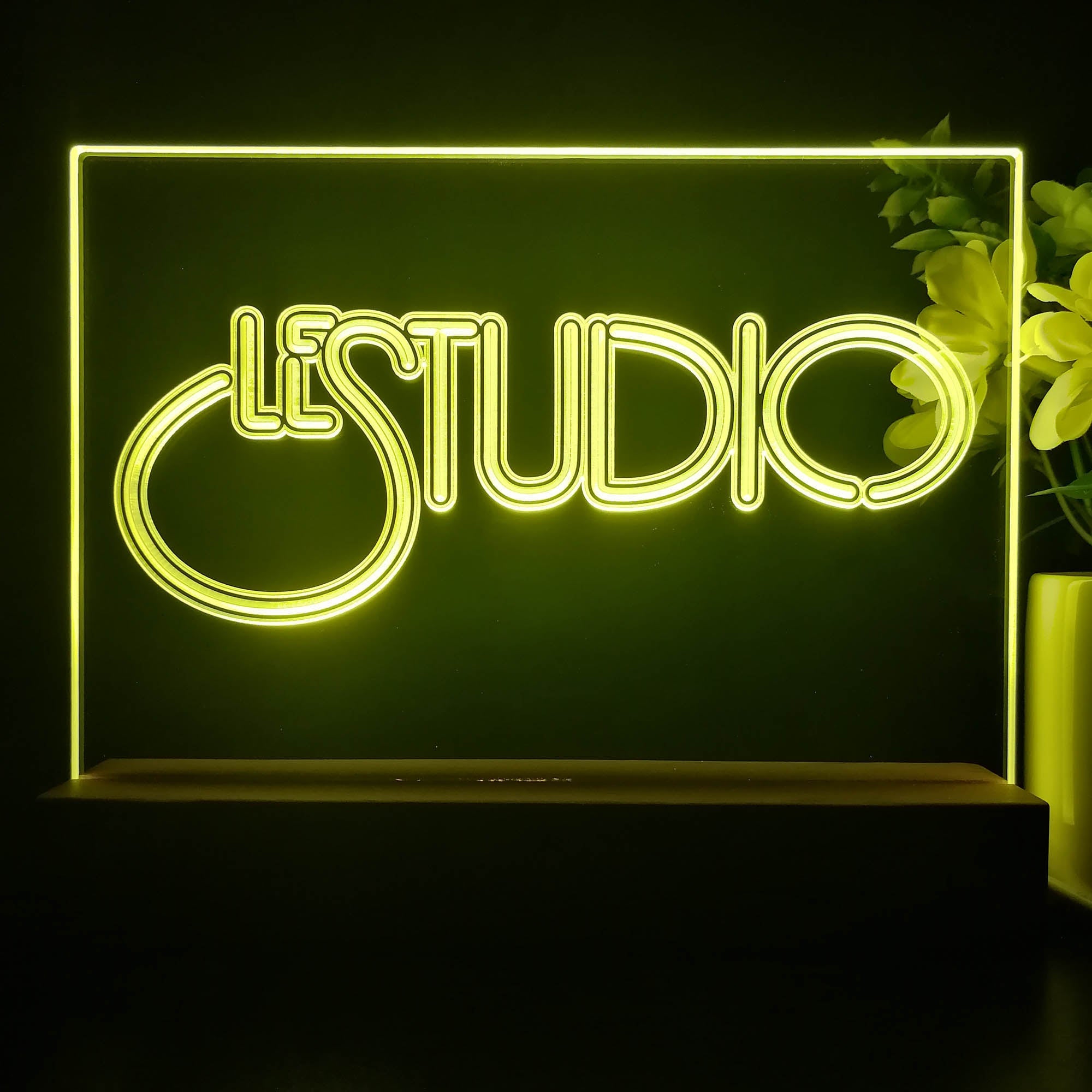 Studio Recording Service On Air 3D Illusion Night Light Desk Lamp
