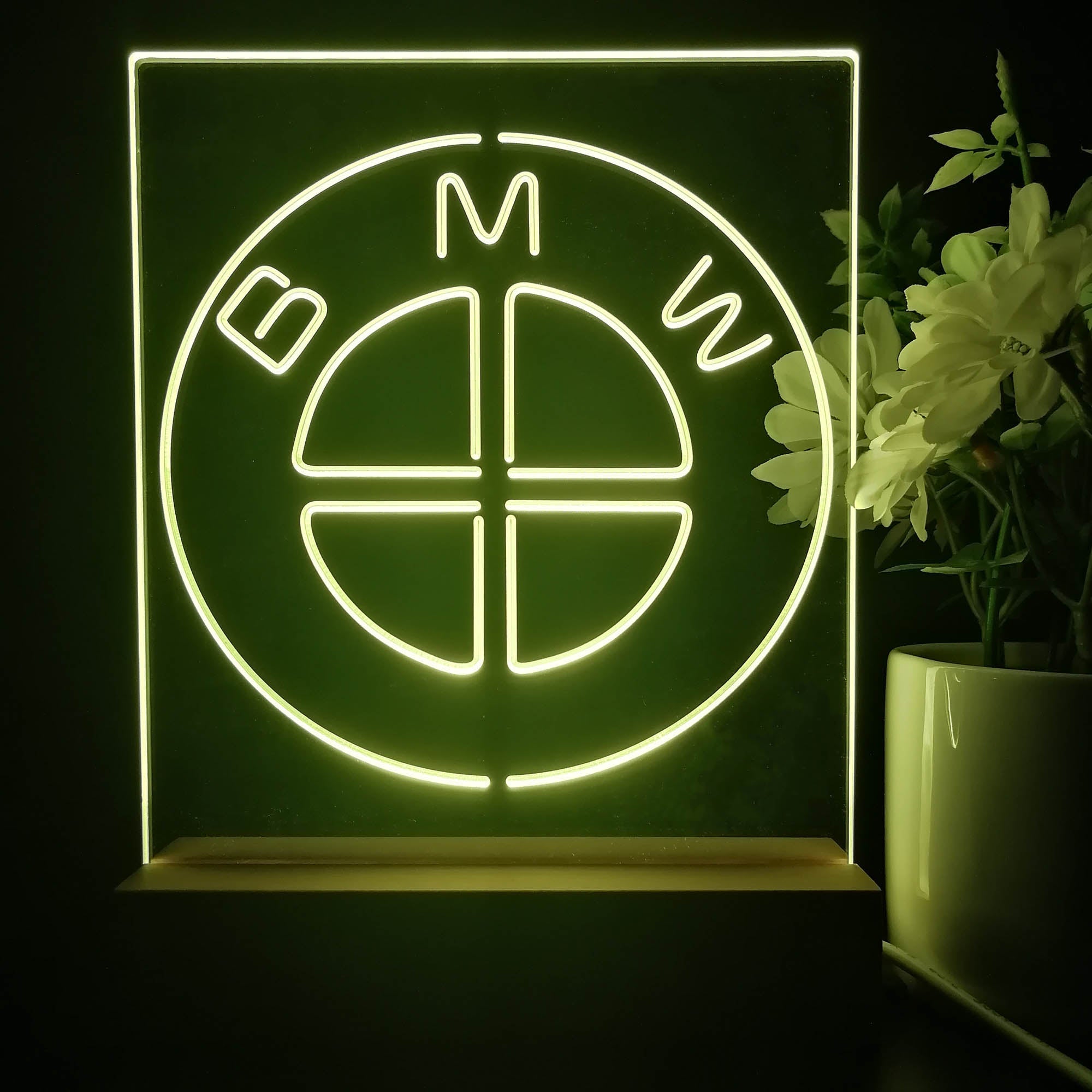BMW Logo Neon Sign Table Lamp Display | PRO LED SIGN