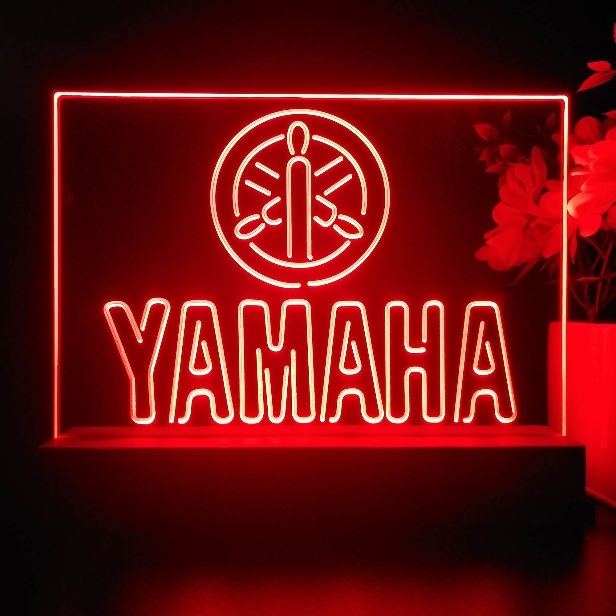 Yamaha 3D Illusion Night Light Desk Lamp