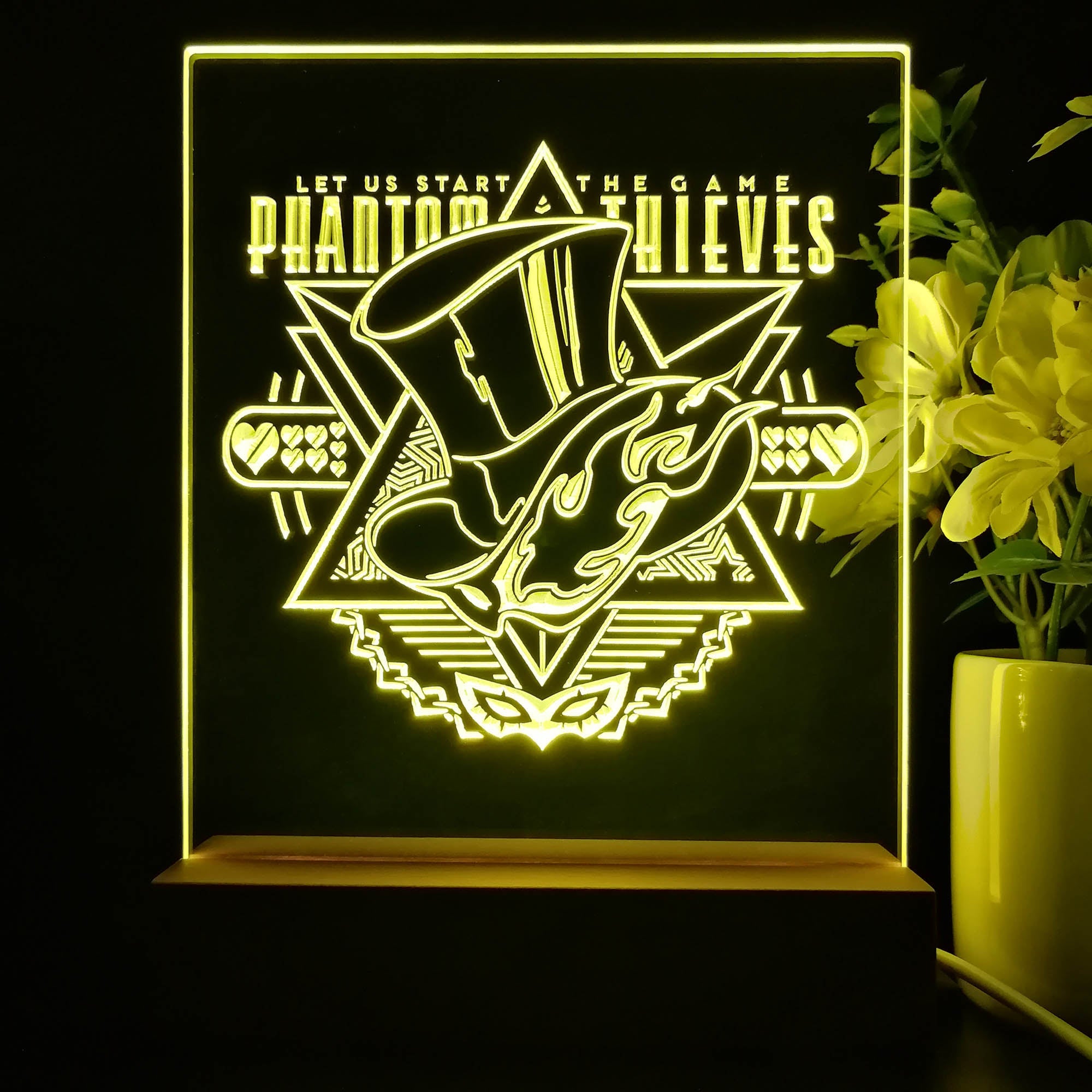 Persona 5 Royal Game Room LED Sign Lamp Display