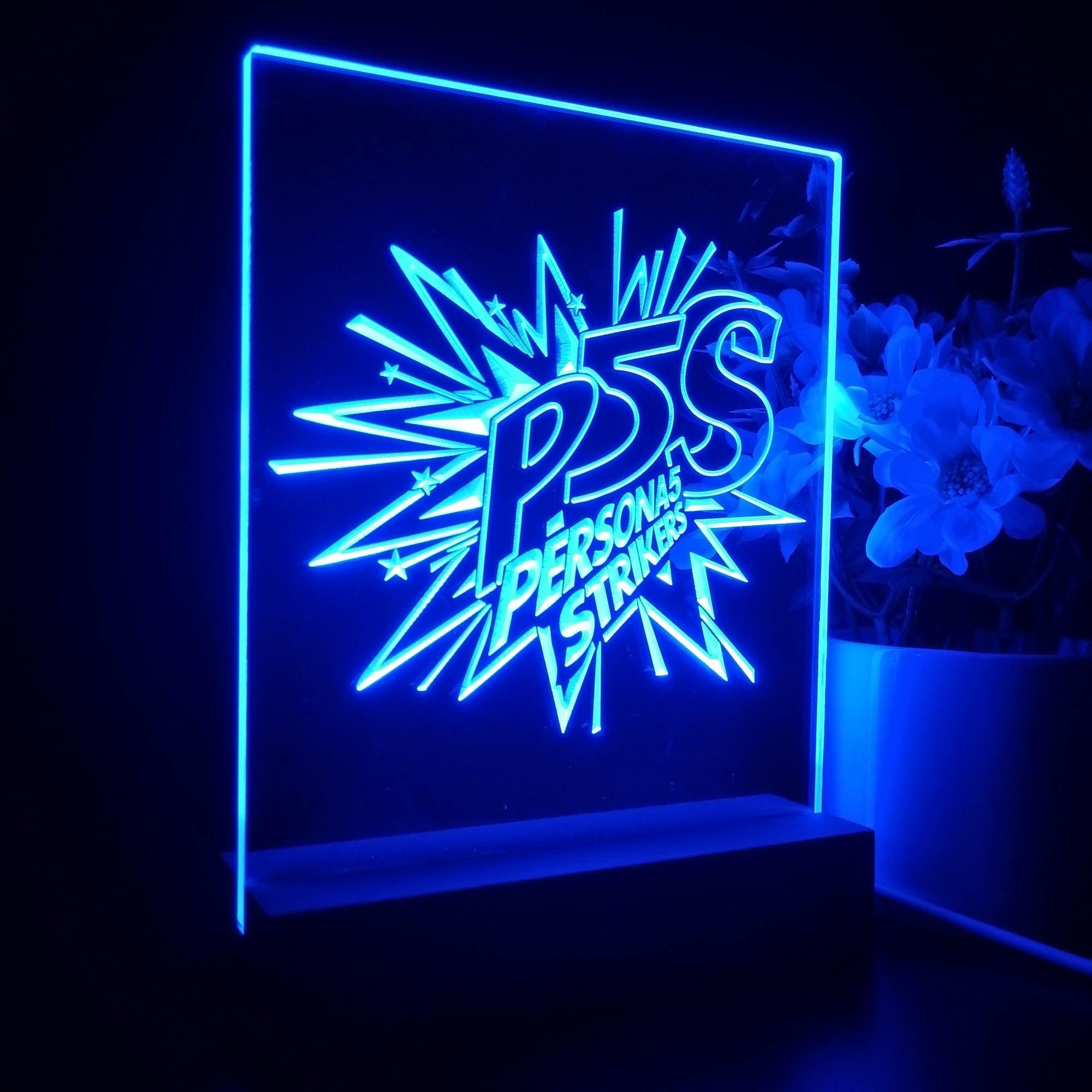 Persona 5 Strikers Game Room LED Sign Lamp Display