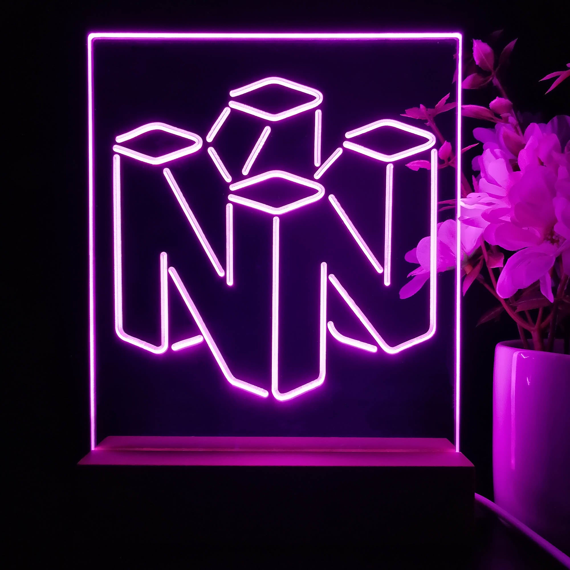 Nintendo 64 Game Room LED Sign Lamp Display