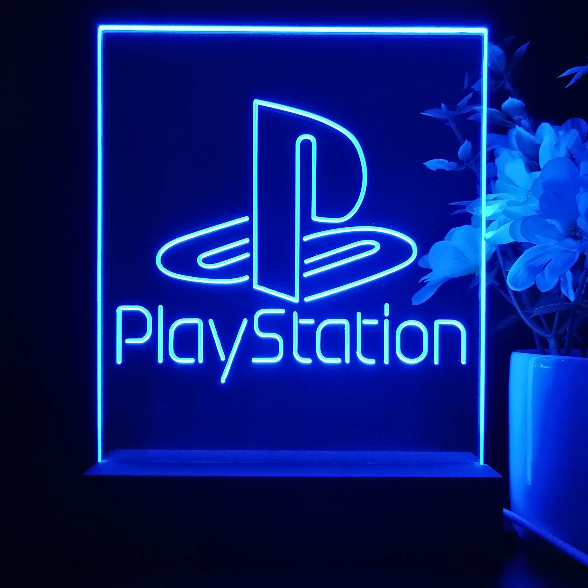 Playstation Gamer Tag Sign Lamp Display PRO LED SIGN