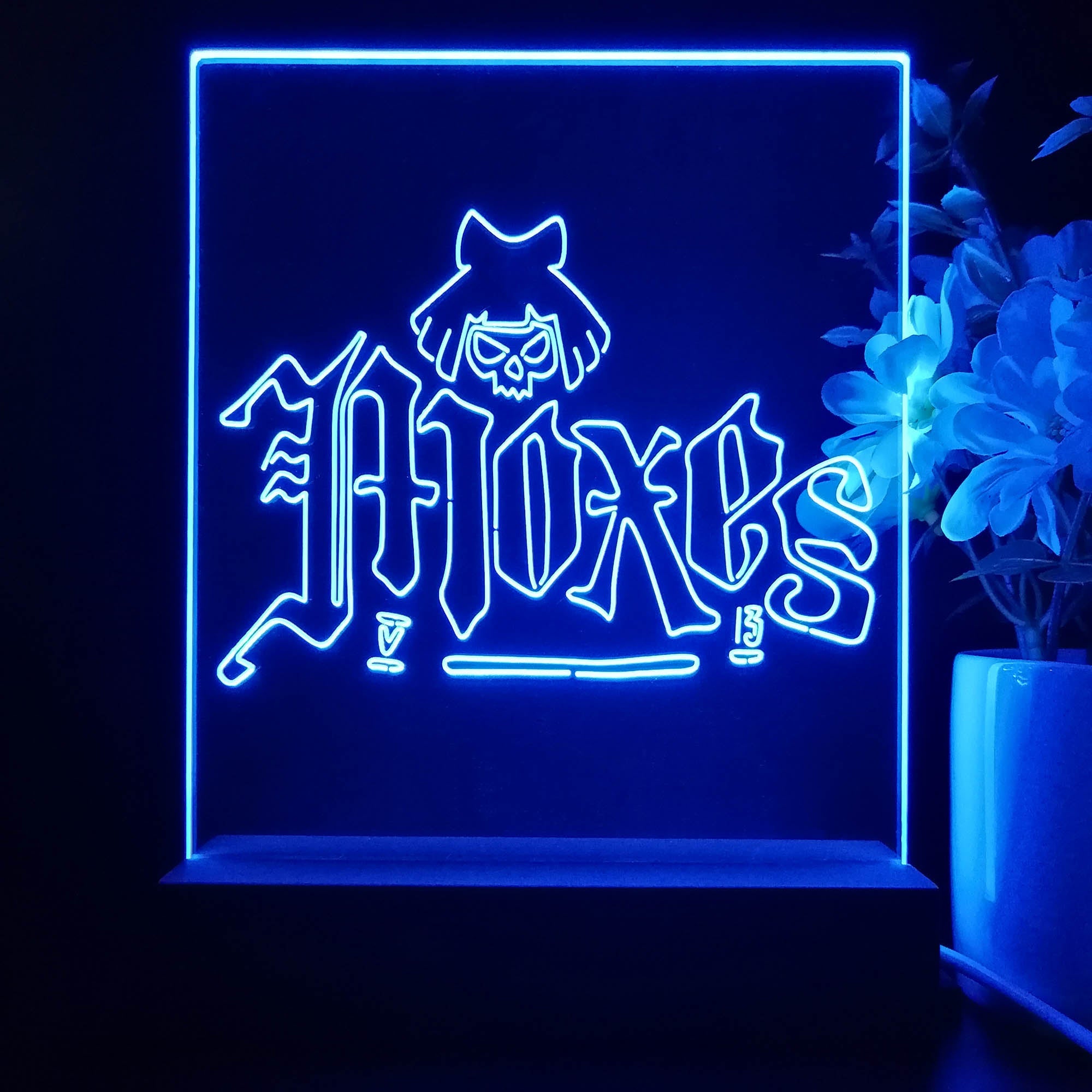 Cyberpunk 2077 Moxes Game Room LED Sign Lamp Display