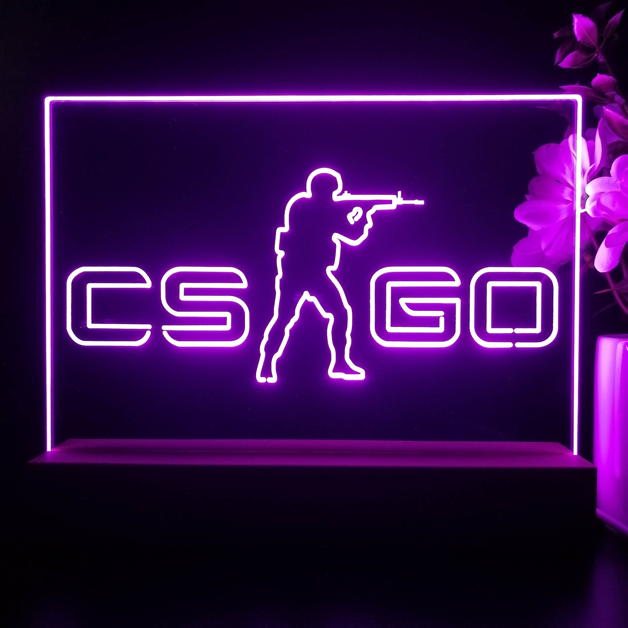 Cs:Go Counter Strike Neon Sign Game Room Lamp