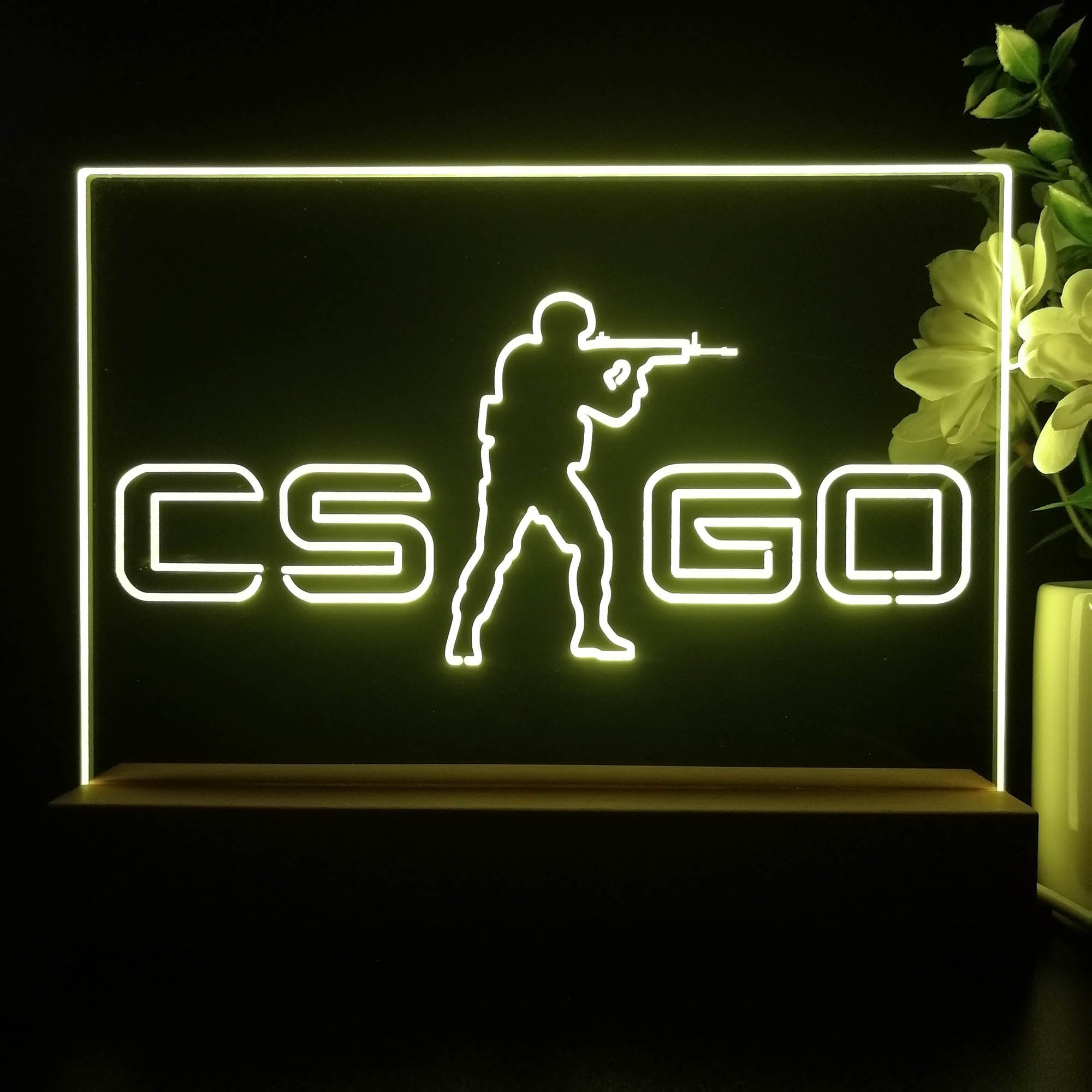 Cs:Go Counter Strike Neon Sign Game Room Lamp