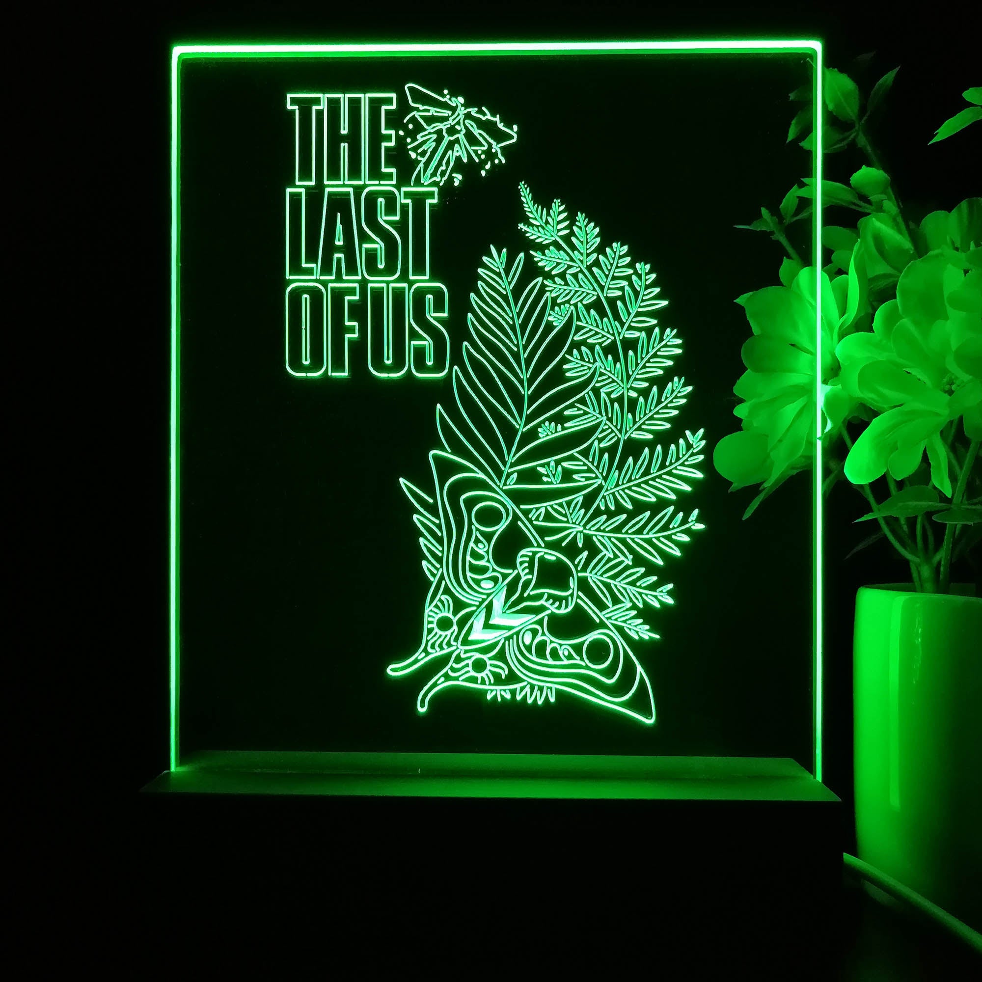 the Last of Us Ellie's Tattoo Game Room LED Sign Lamp Display