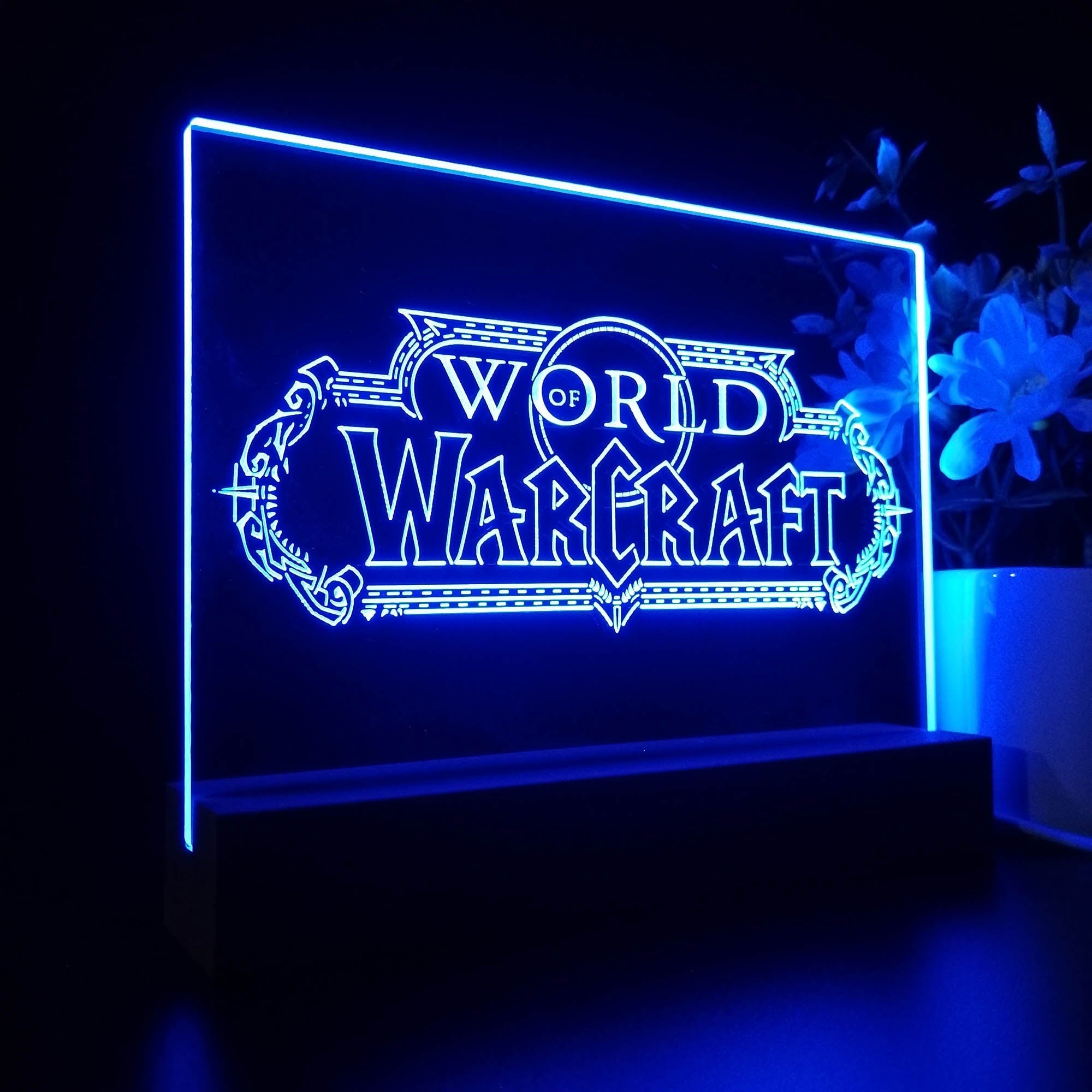 World of Warcraft Neon Sign Game Room Lamp