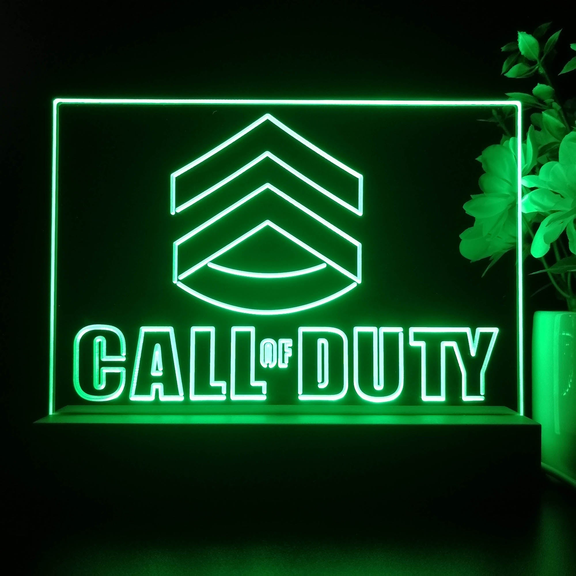 Call Of Duty Elite Neon Sign Game Room Lamp