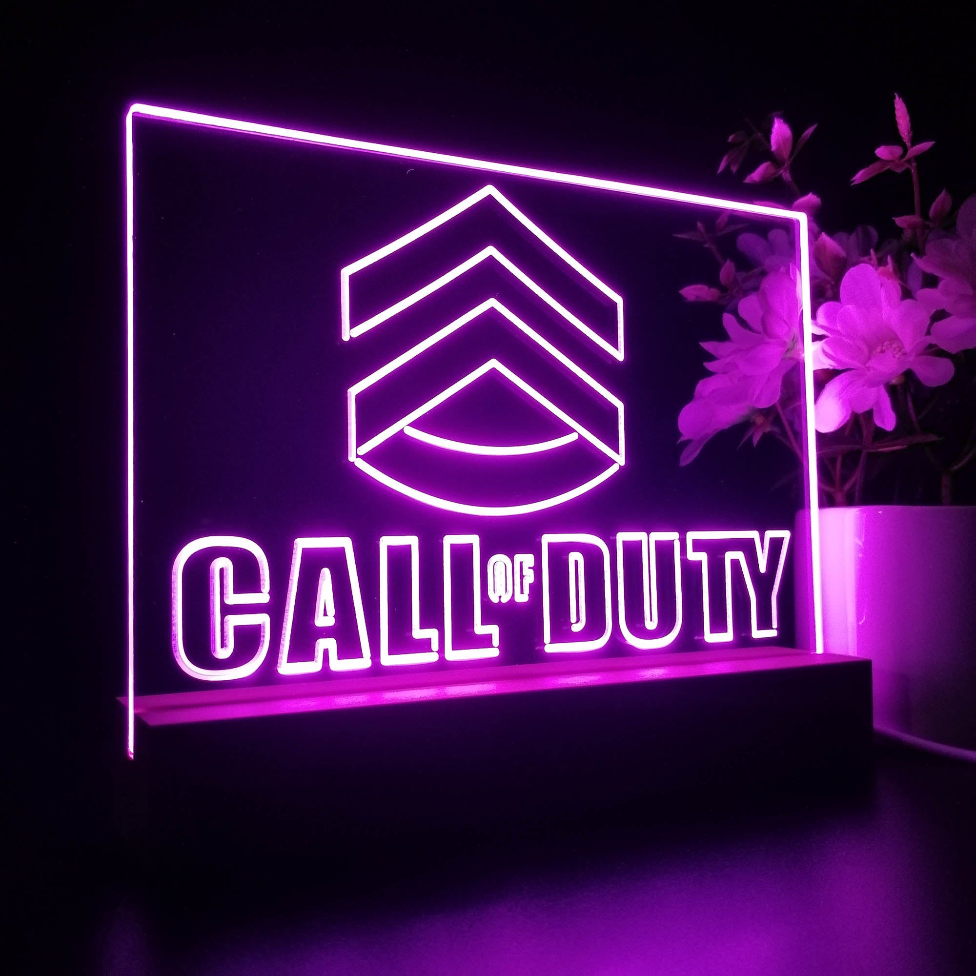 Call Of Duty Elite Neon Sign Game Room Lamp