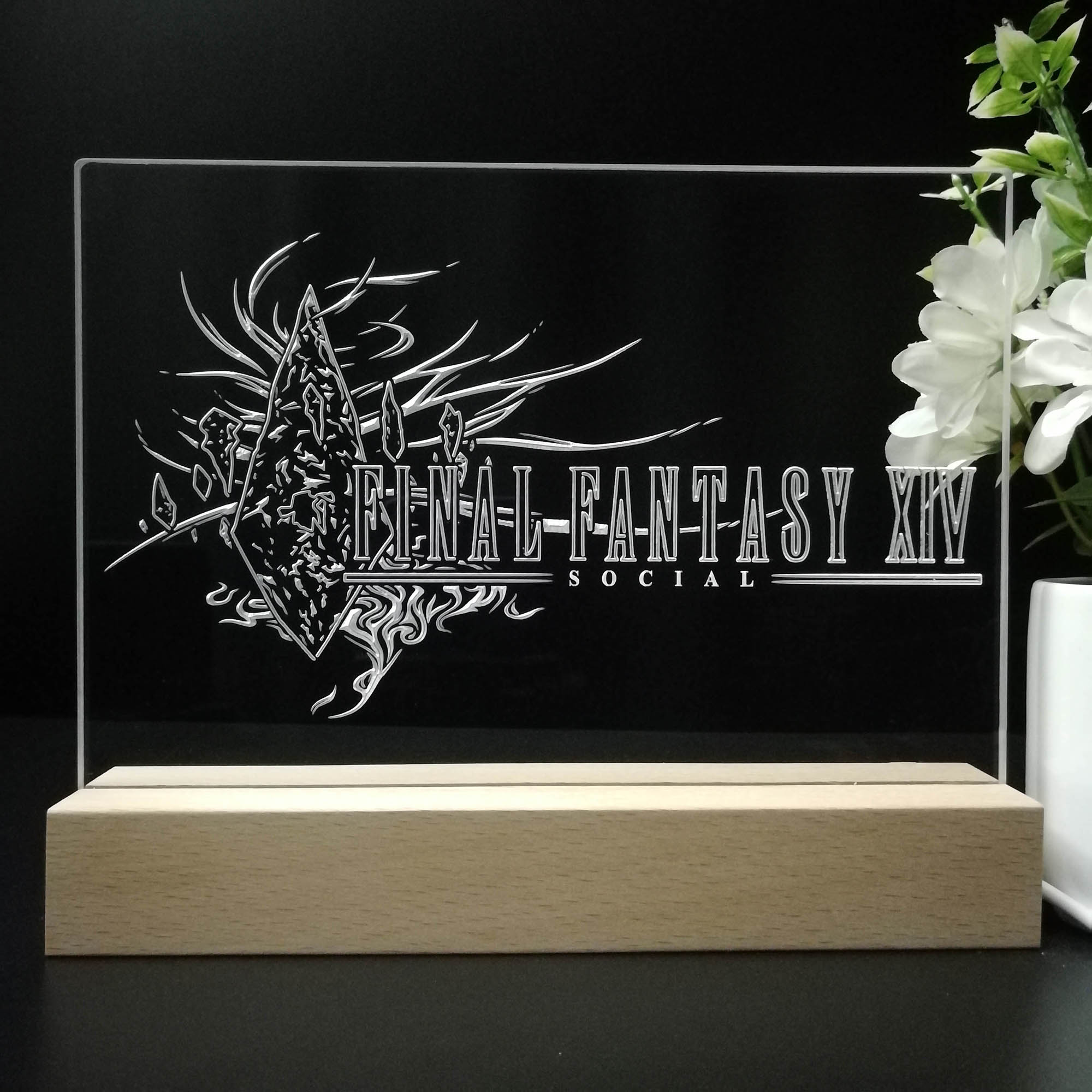 Final Fantasy XIV Neon Pub Bar Sign LED Lamp | PRO LED SIGN