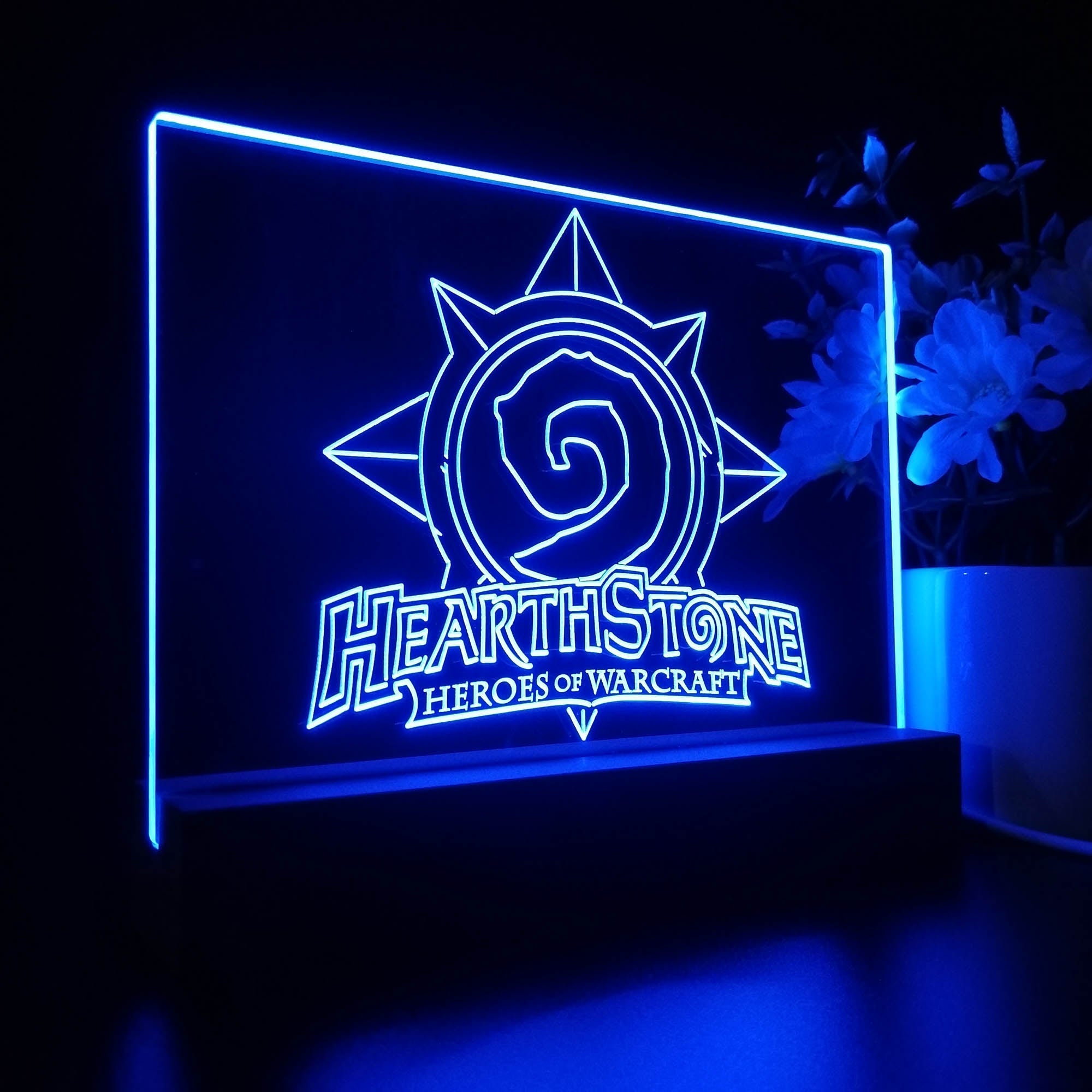 Hearthstone Neon Sign Game Room Lamp