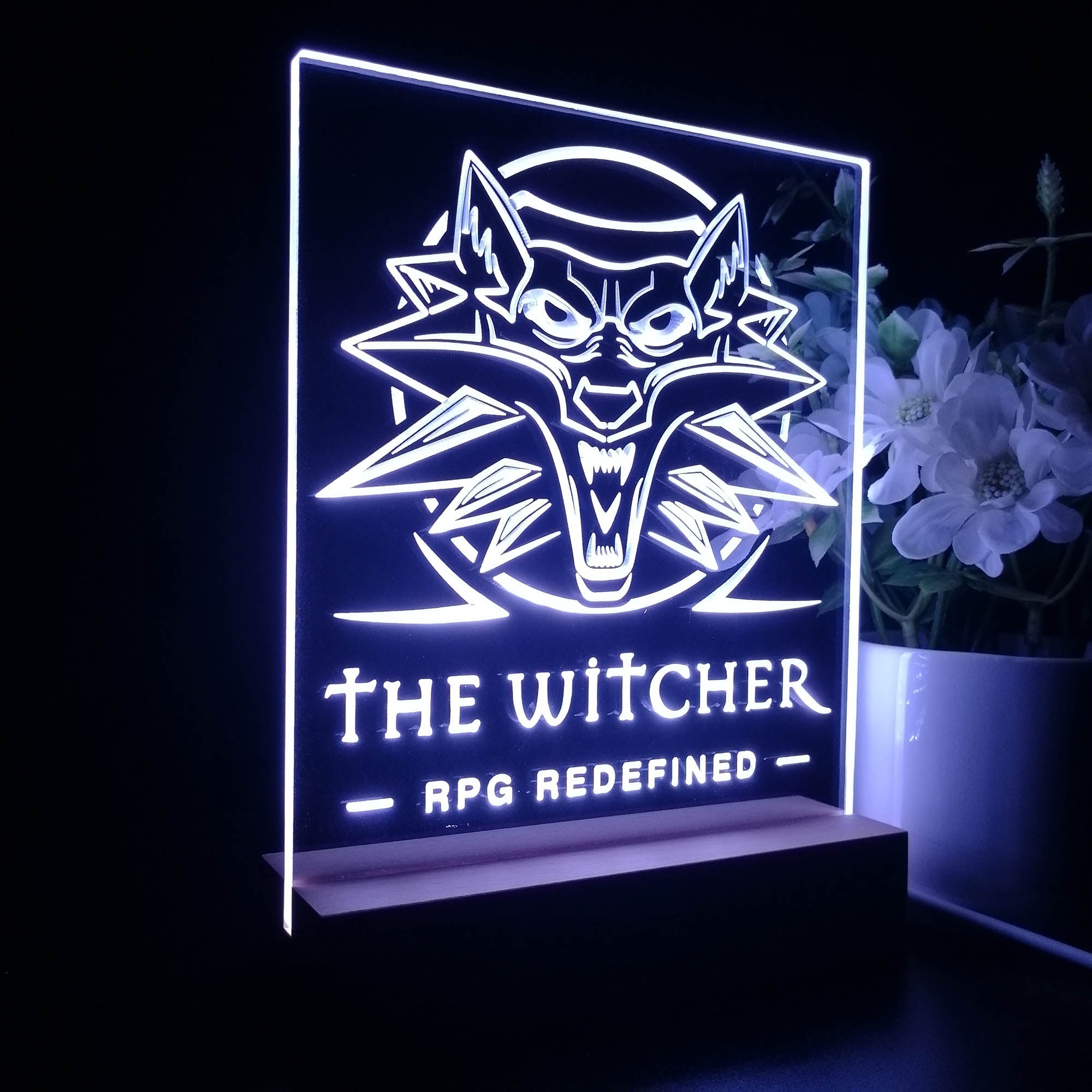 The Witcher Game Room LED Sign Lamp Display