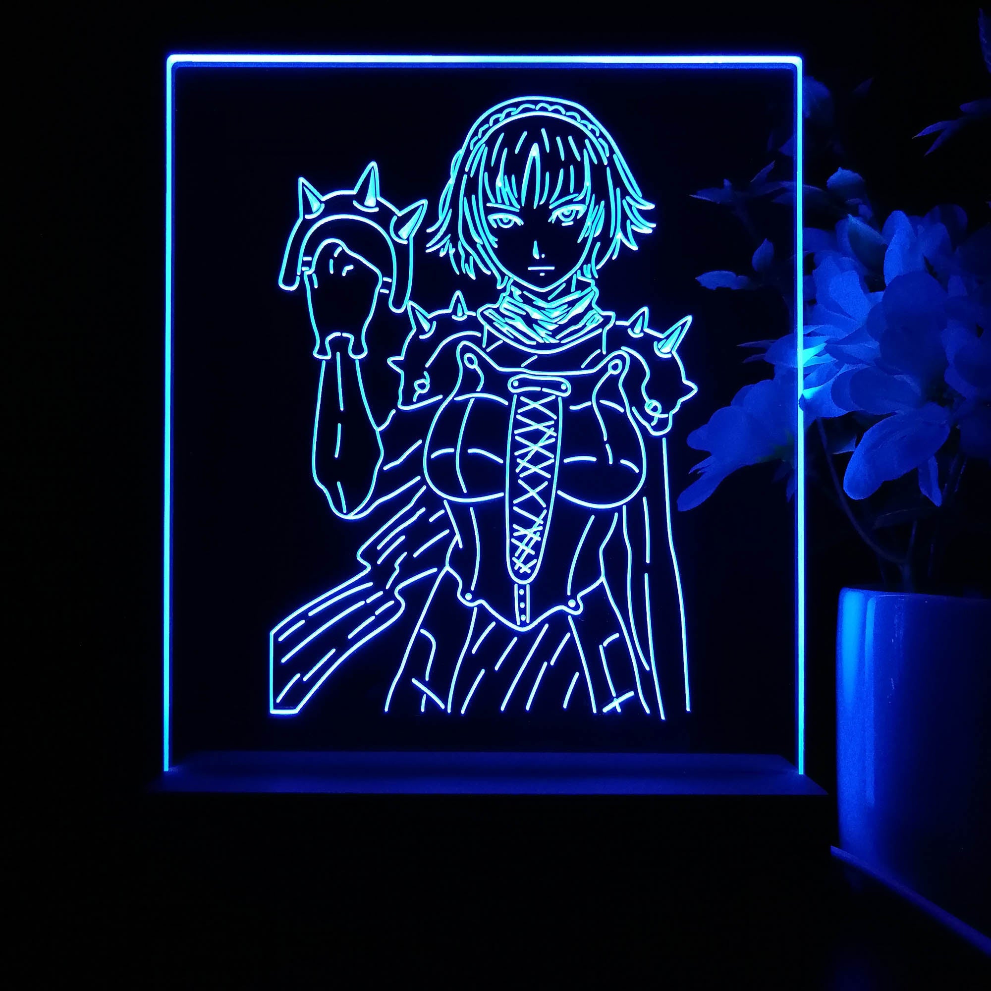 Persona 5 Makoto Nijima Game Room LED Sign Lamp Display