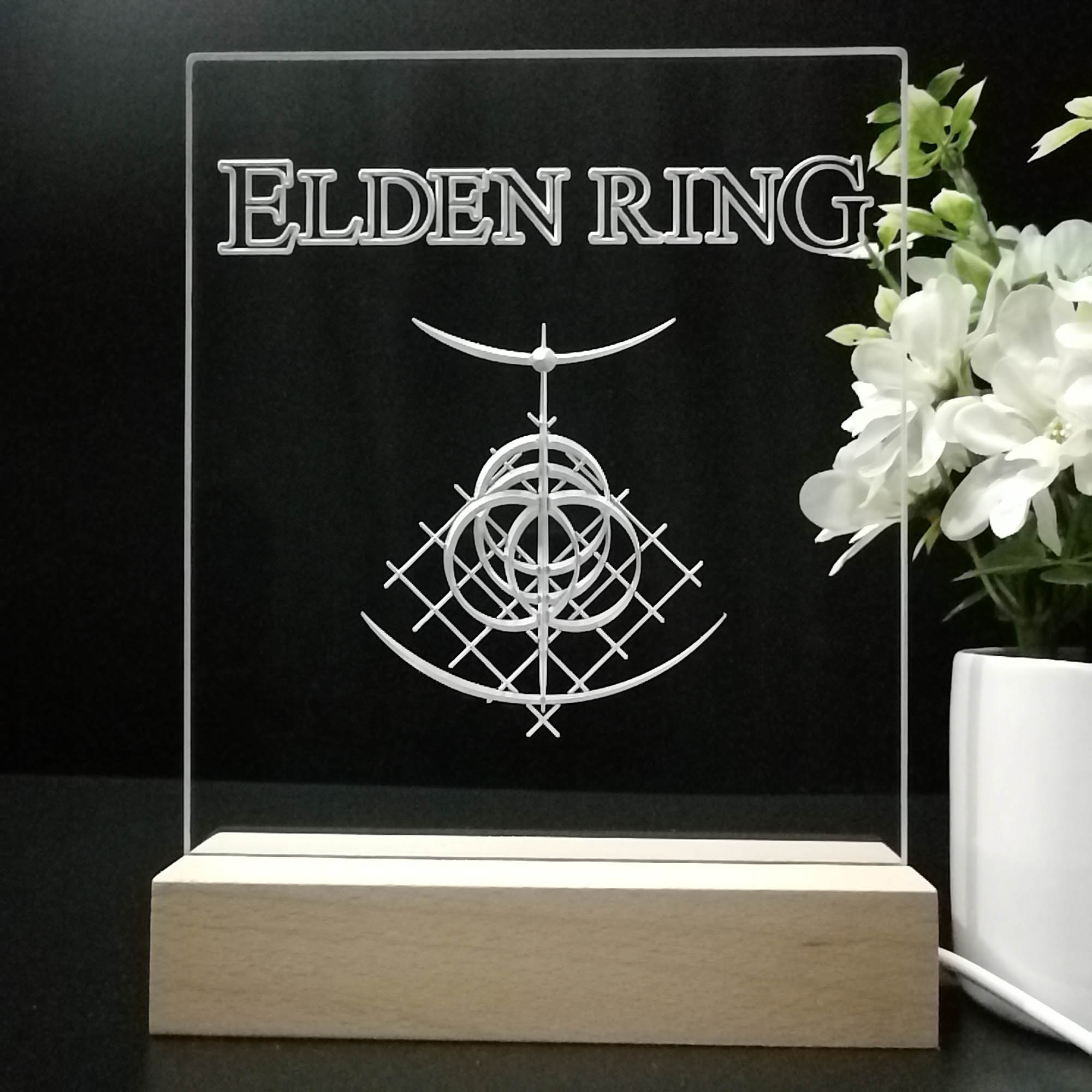 Elden Ring Game Room LED Sign Lamp Display
