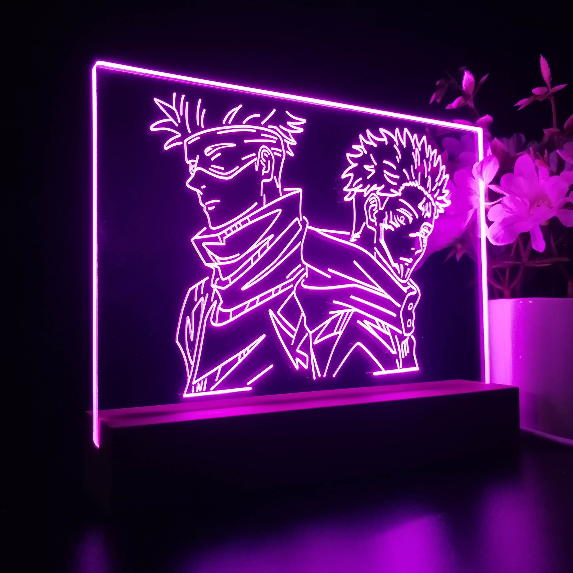 Jujutsu Kaisen Anime Neon Sign Game Room Lamp