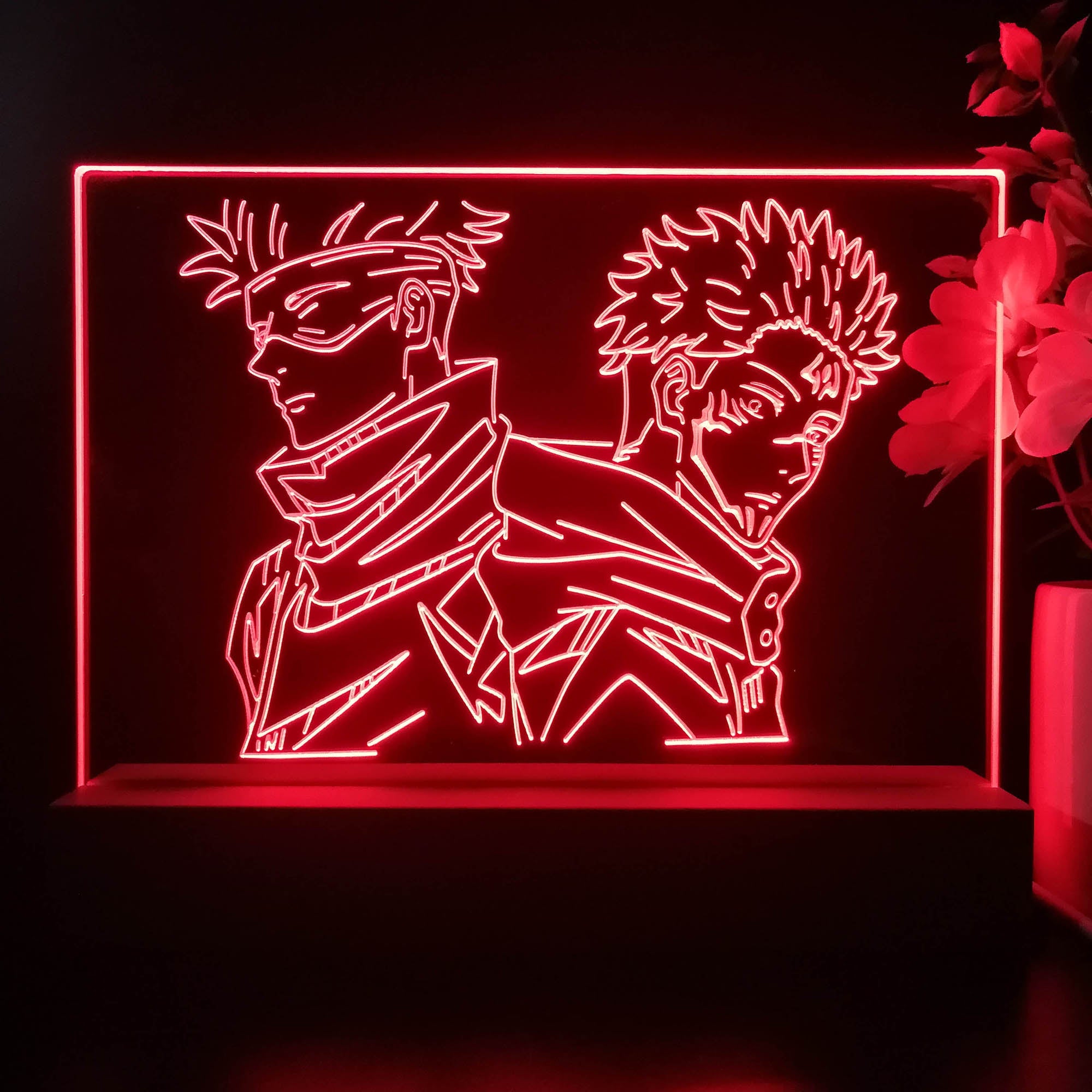 Jujutsu Kaisen Anime Neon Sign Game Room Lamp