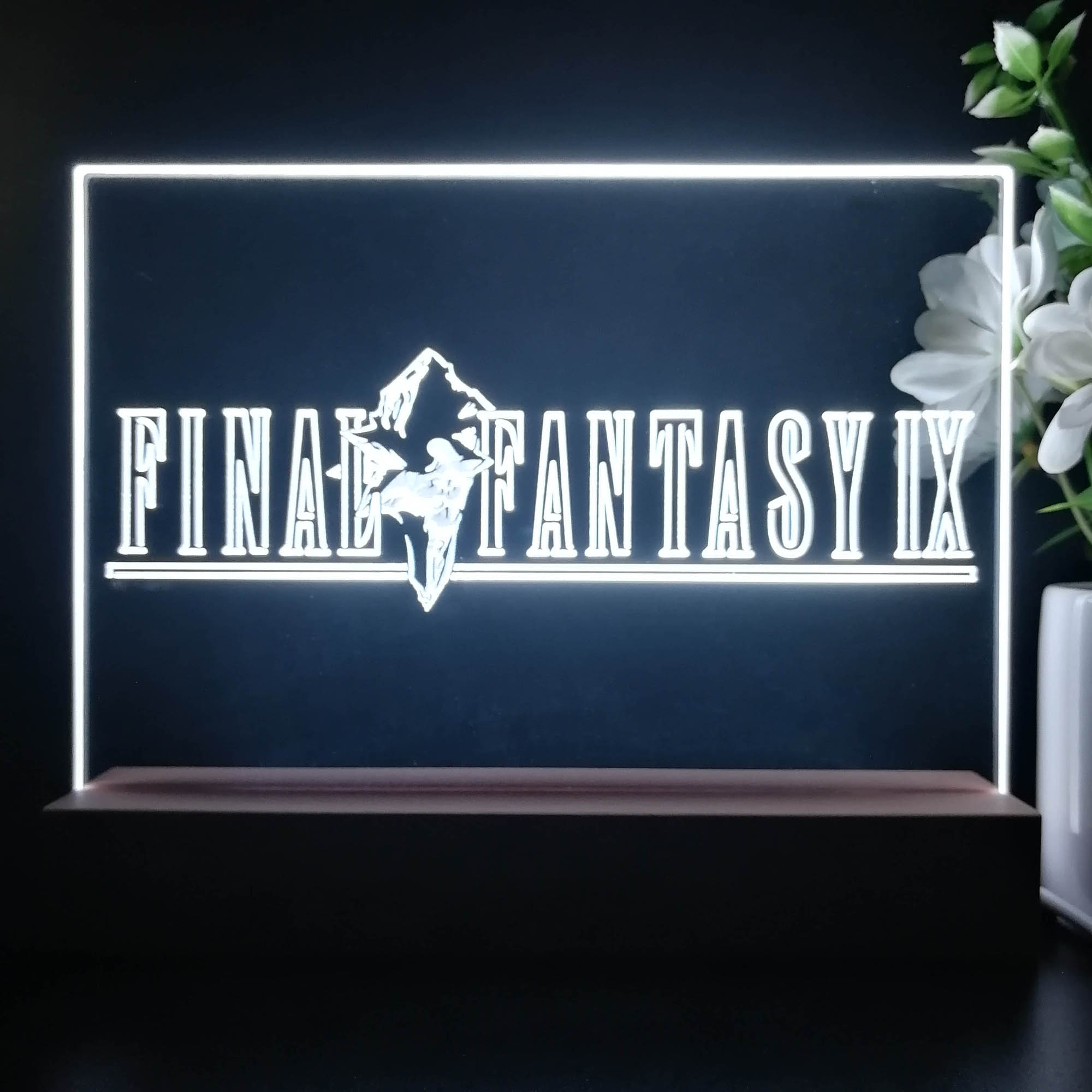 Final Fantasy IX Neon Sign Game Room Lamp
