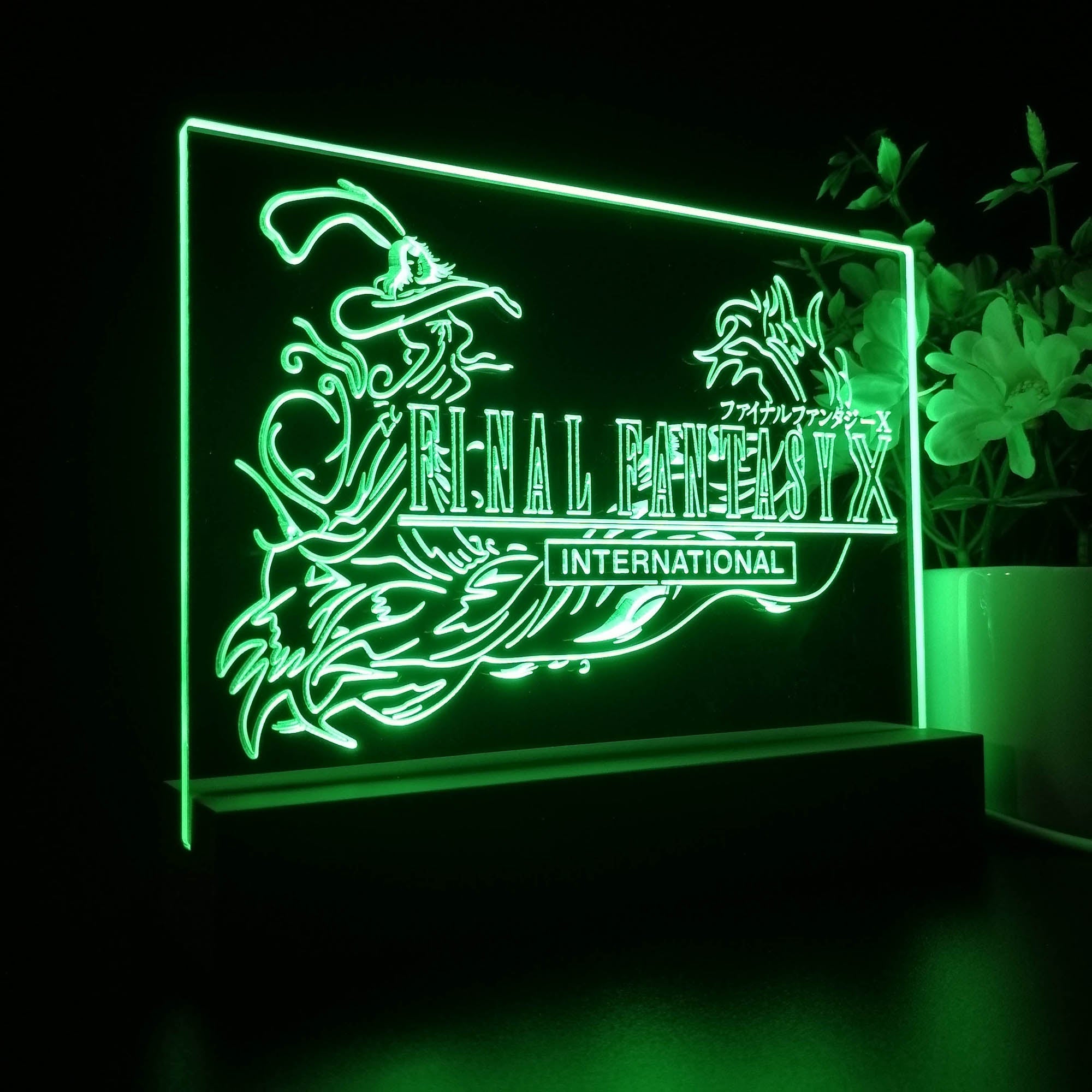Final Fantasy X Neon Sign Game Room Lamp
