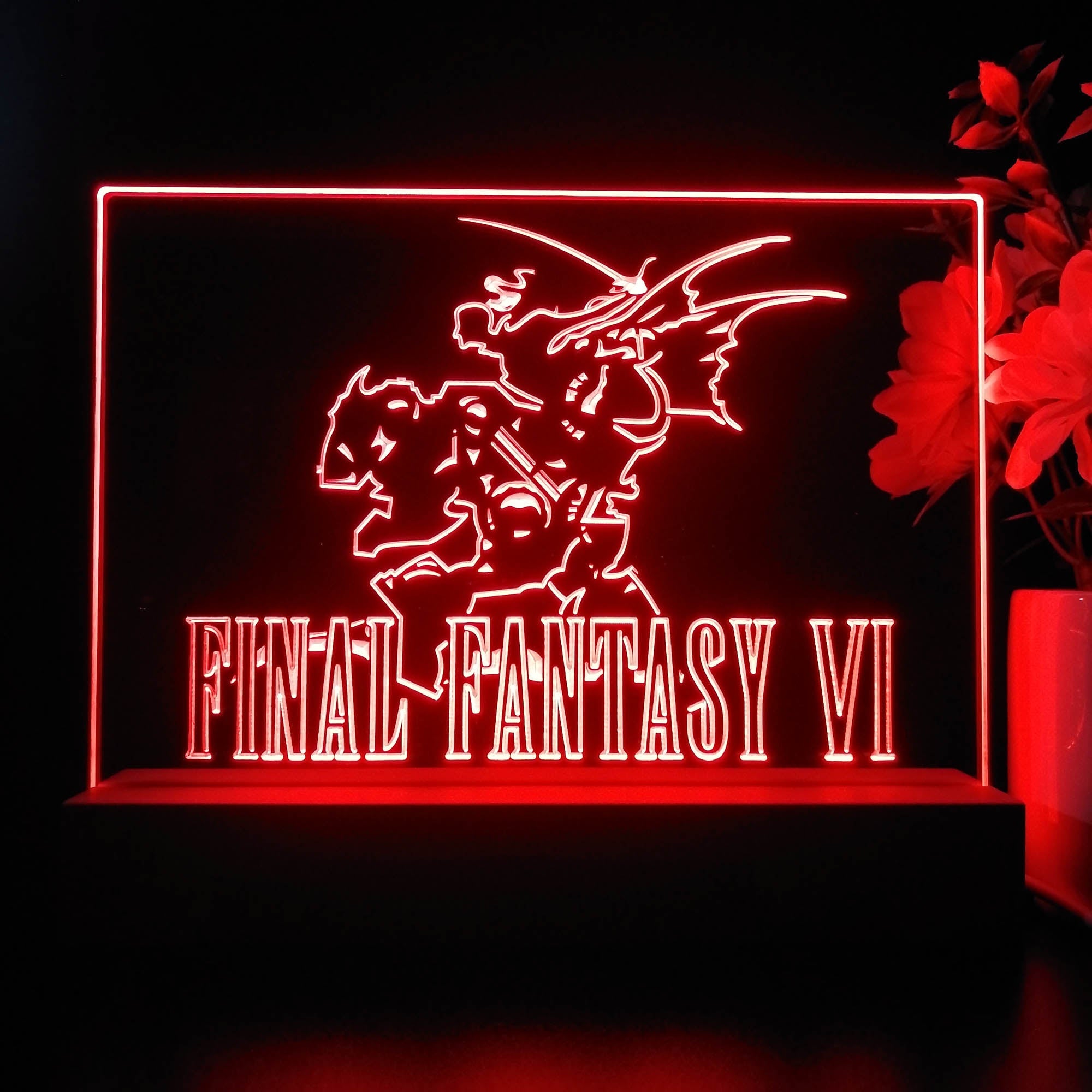 Final Fantasy VI Neon Pub Bar Sign LED Lamp | PRO LED SIGN