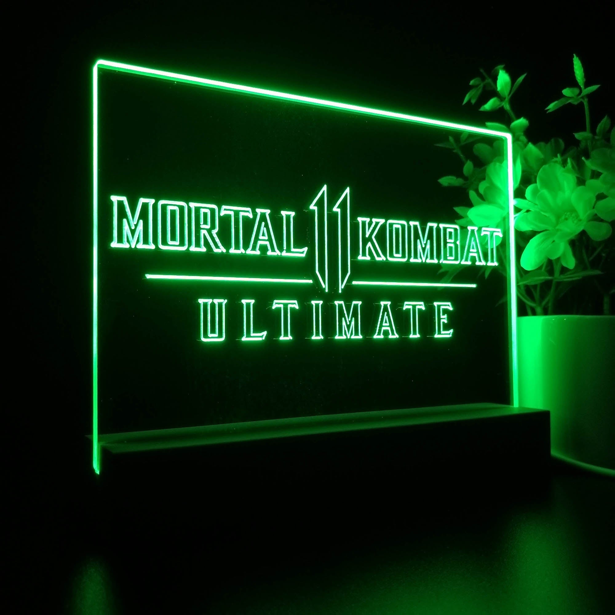 Mortal Kombat 11 Neon Sign Game Room Lamp