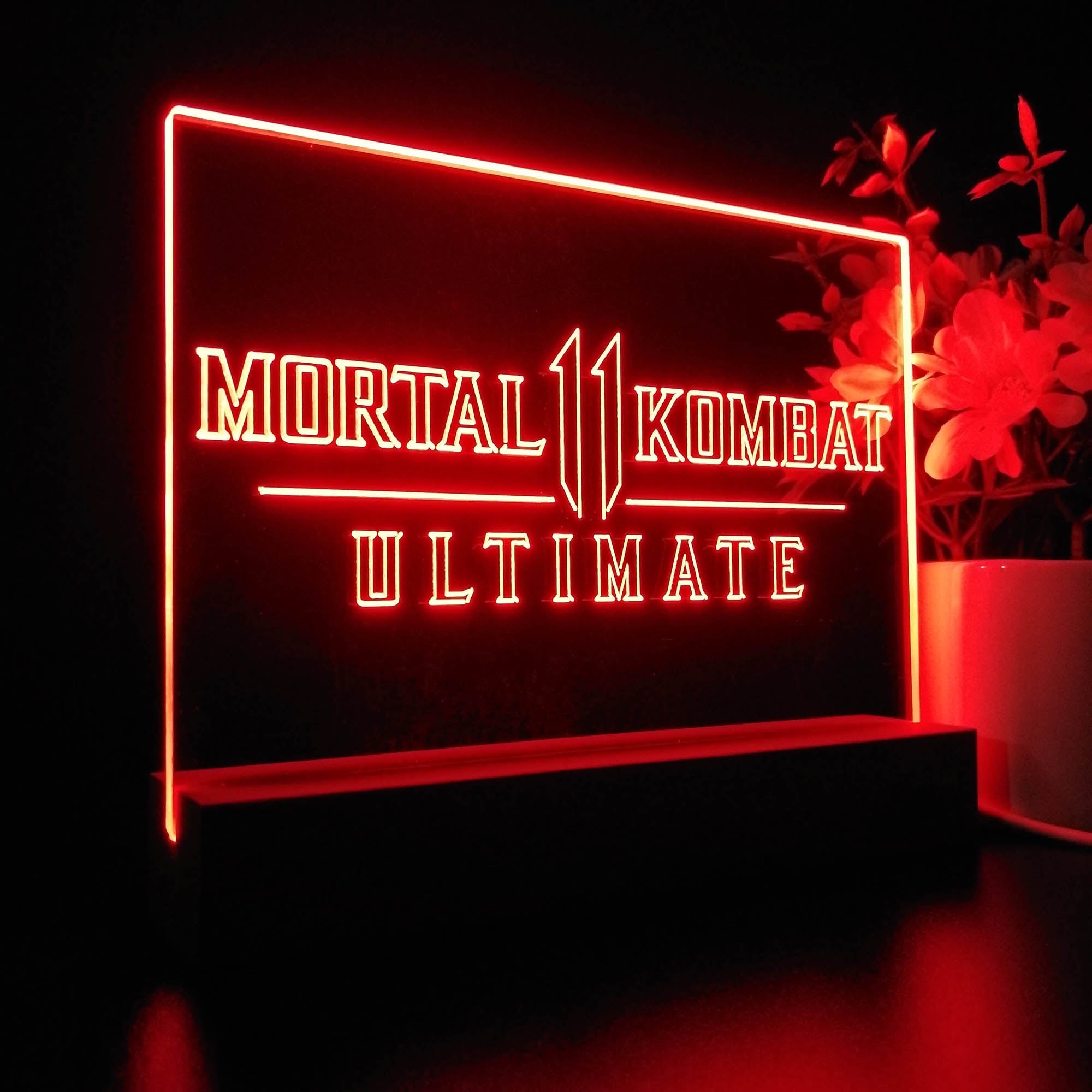 Mortal Kombat 11 Neon Sign Game Room Lamp