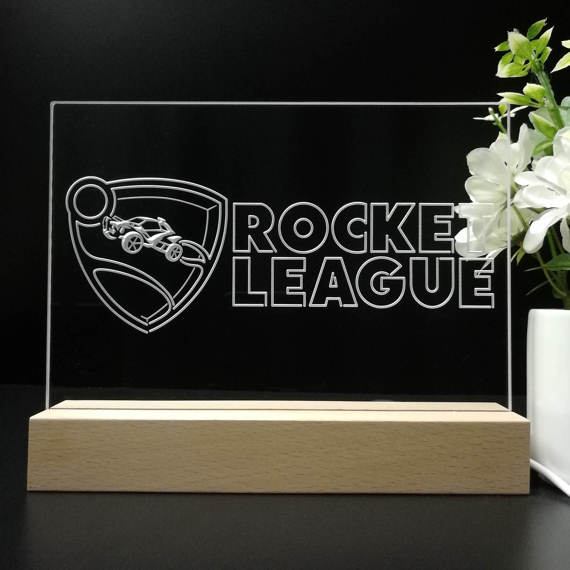 Rocket League Neon Sign Game Room Lamp