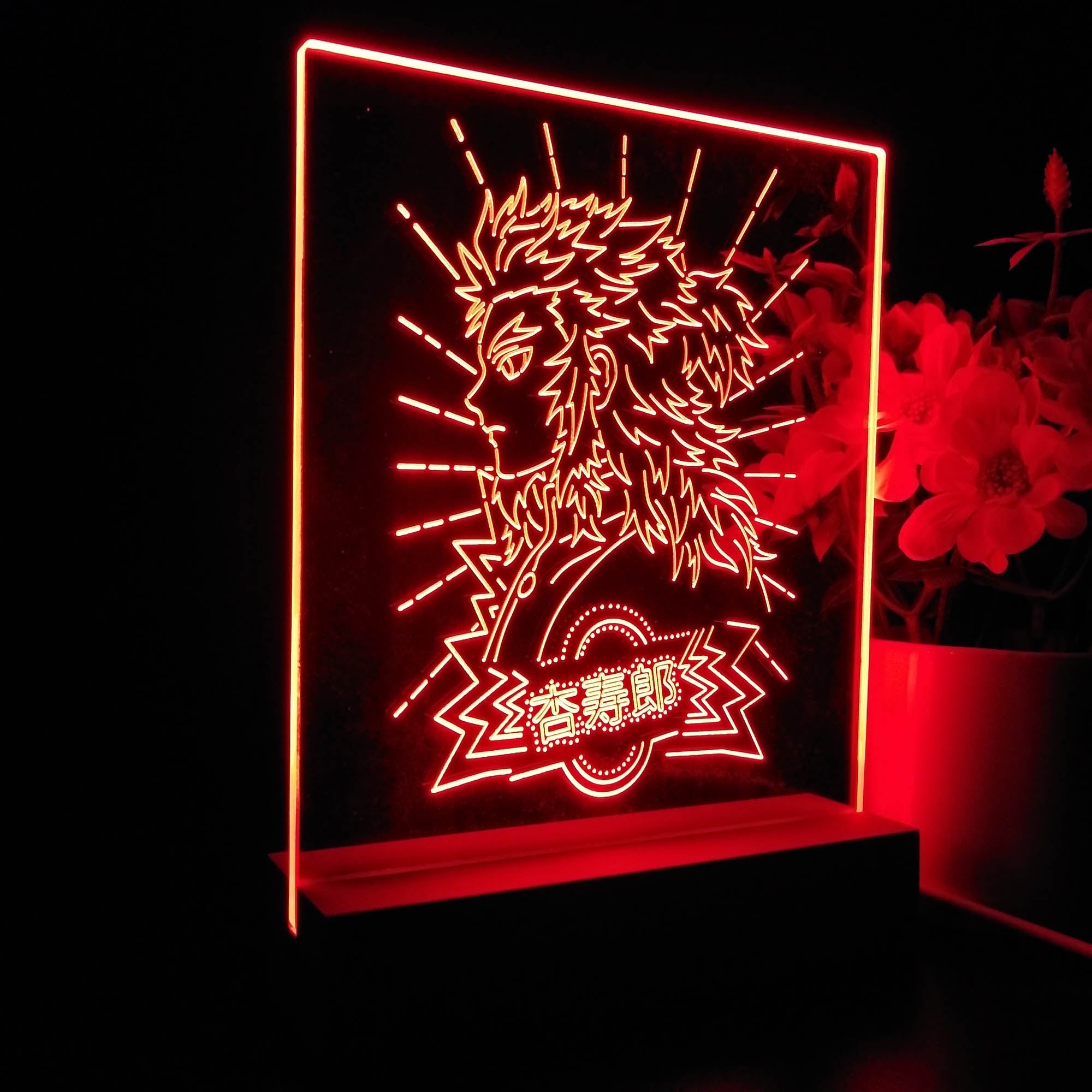 Demon Slayer Game Room LED Sign Lamp Display