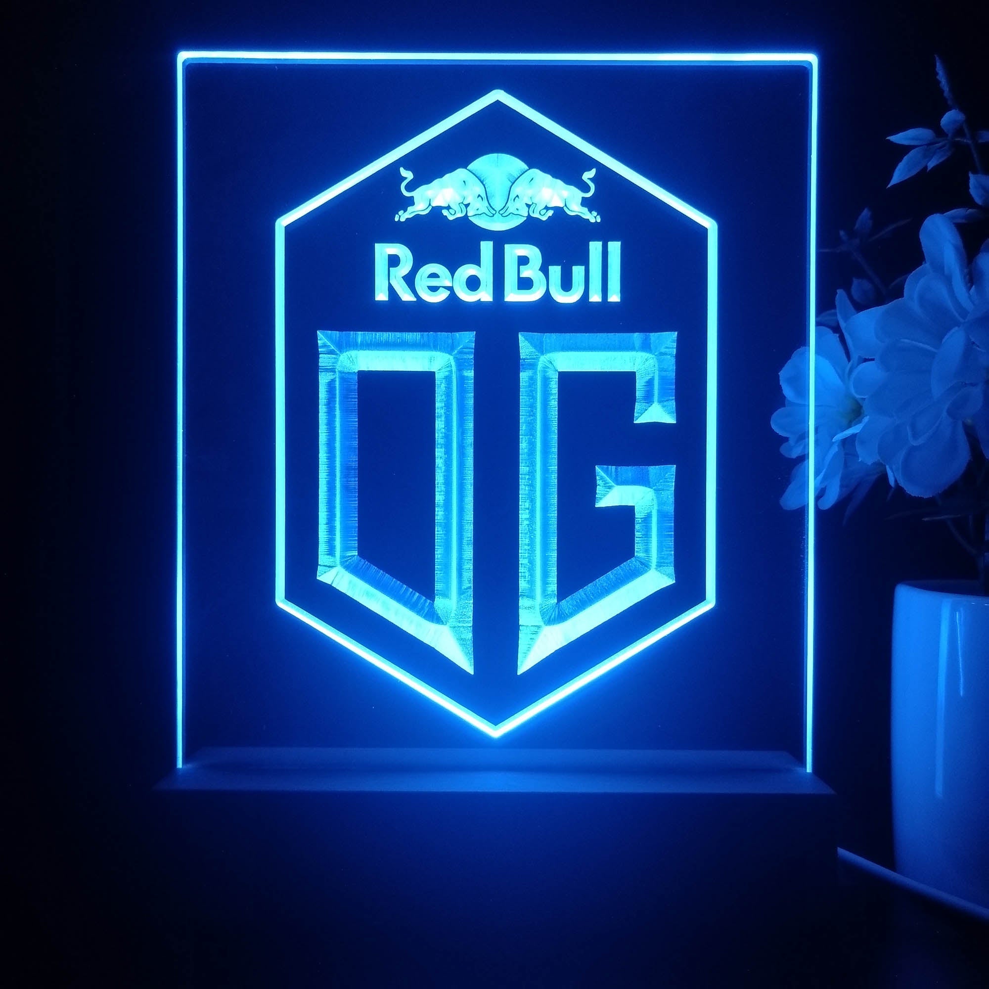 OG Gaming 3D Illusion Night Light Desk Lamp