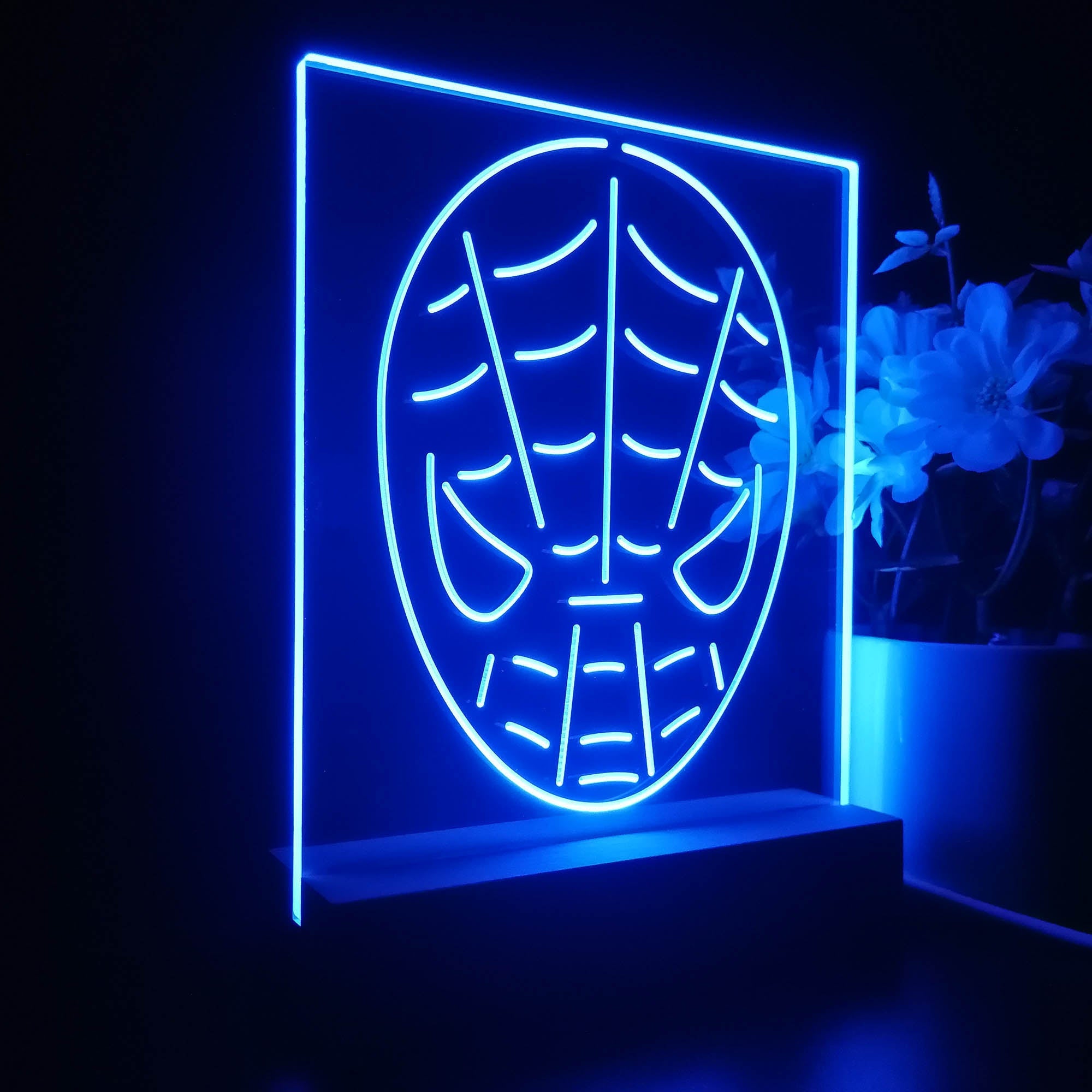 Spiderman Game Room Display 3D Illusion Night Light Desk Lamp