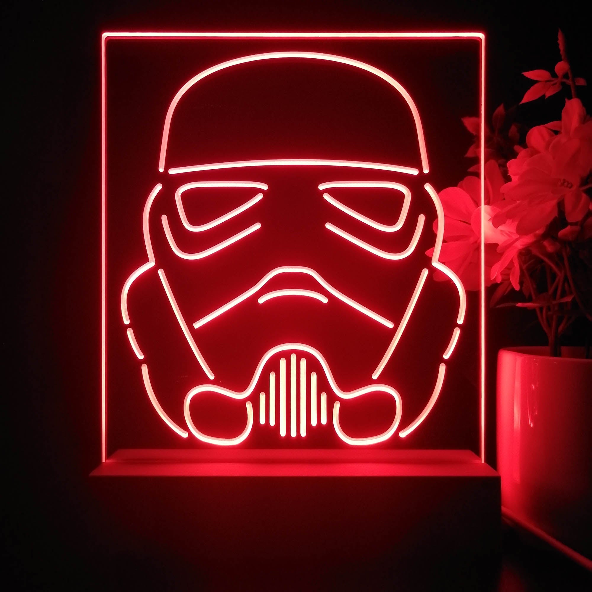 Star Wars Stormtrooper 3D Illusion Night Light Desk Lamp