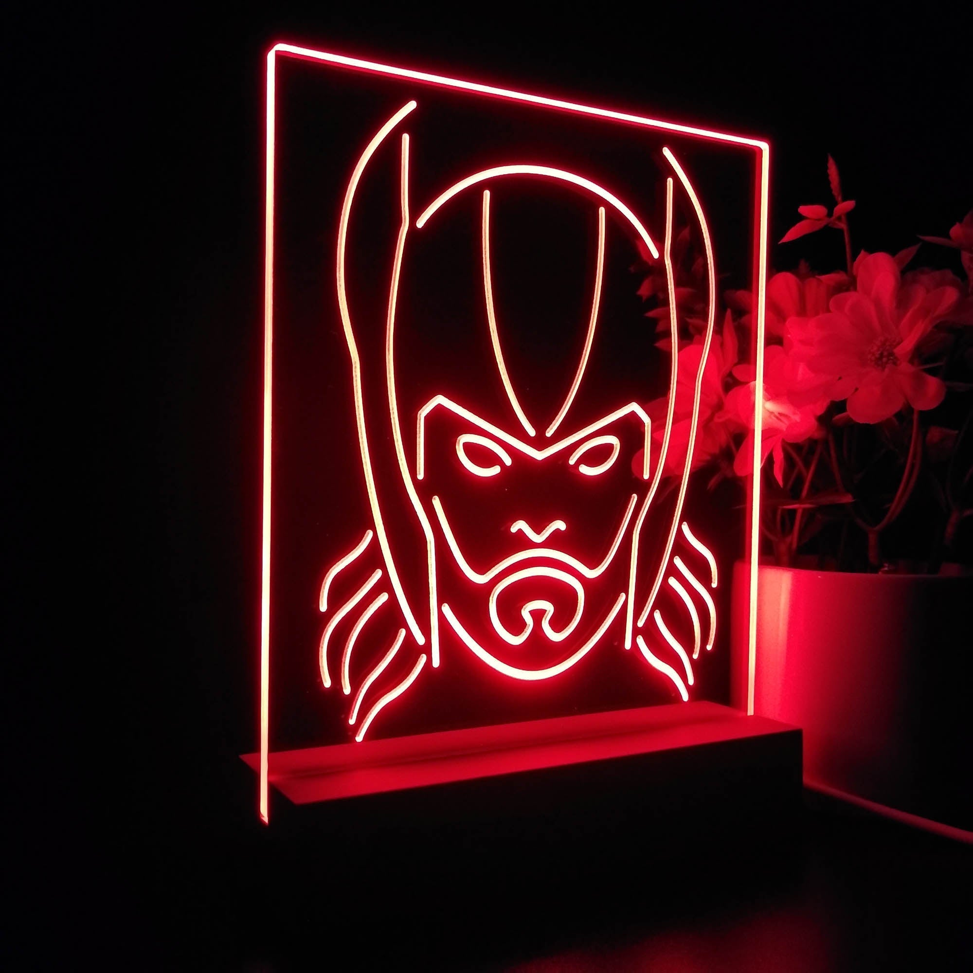 Thor Love and Thunder Marvels 3D Illusion Night Light Desk Lamp