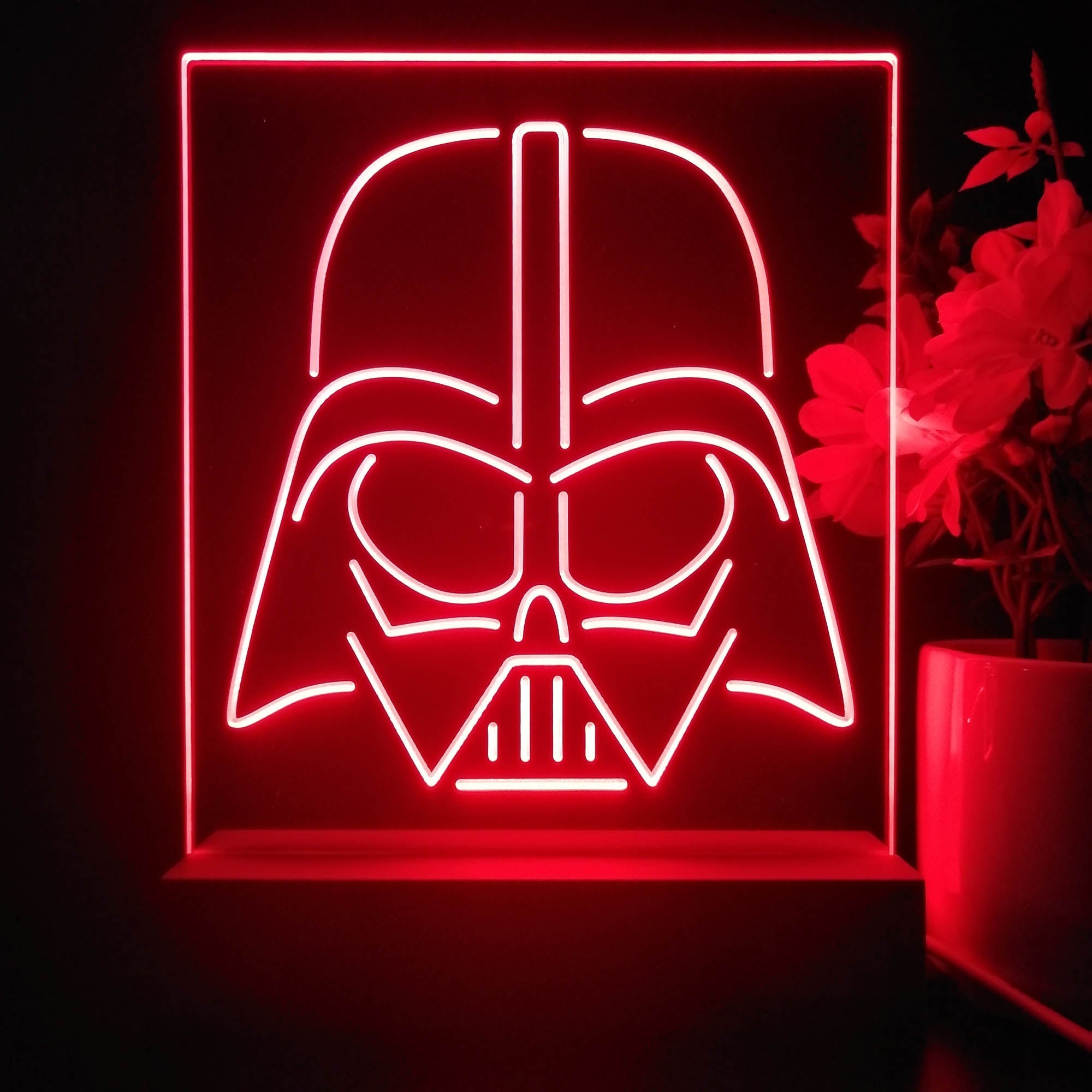 Star Wars Darth Vader 3D Illusion Night Light Desk Lamp
