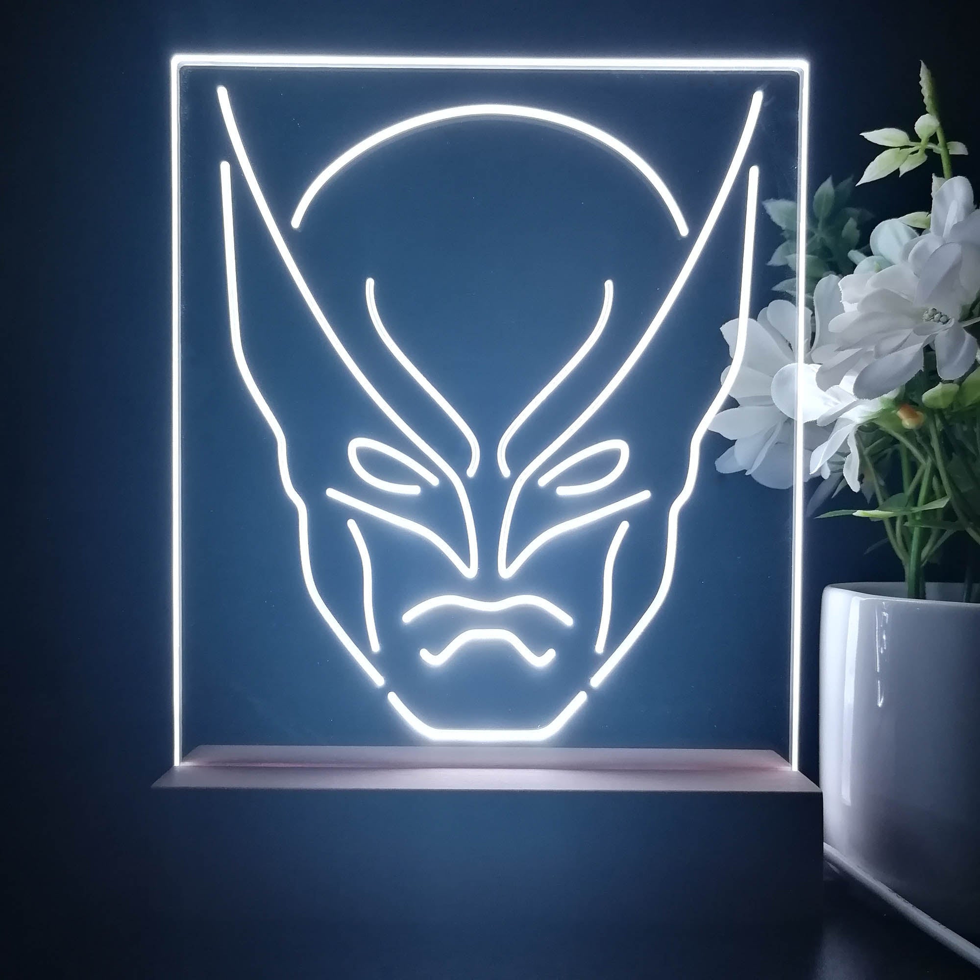 X-Men Wolverine Marvels 3D Illusion Night Light Desk Lamp