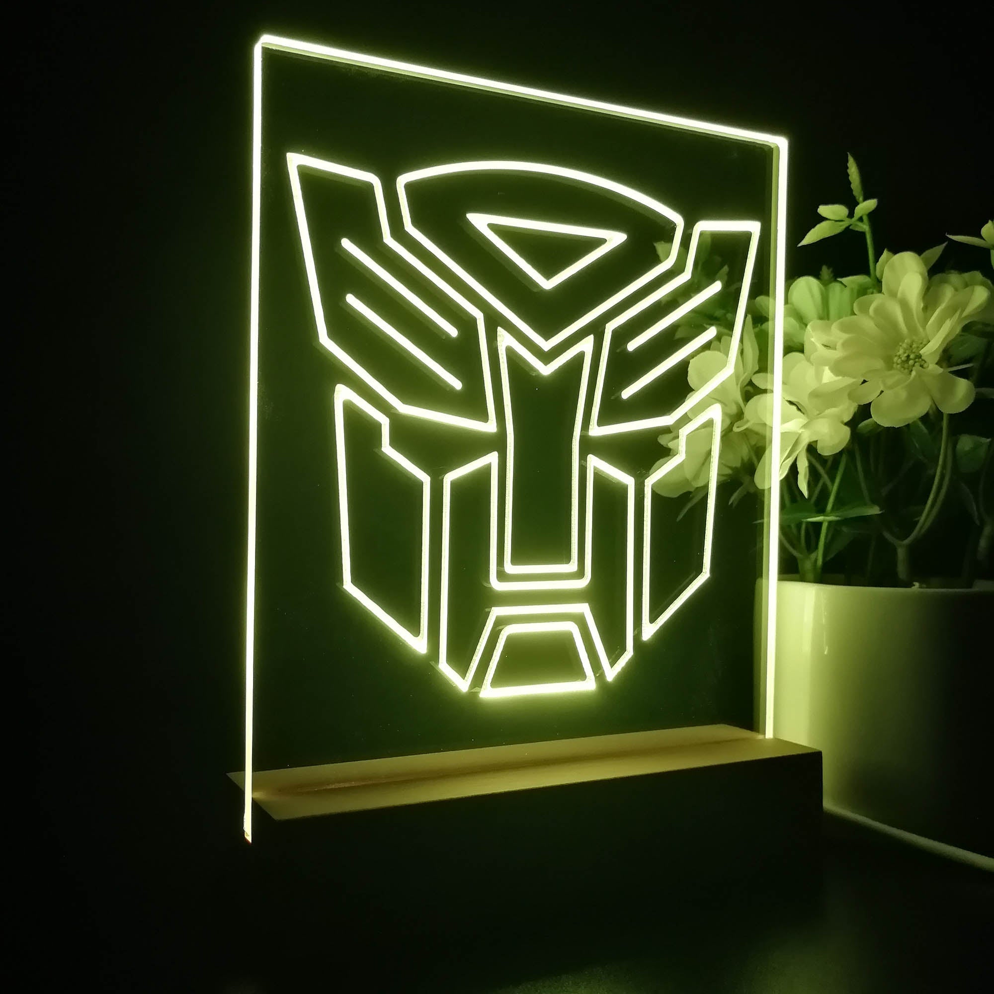 Transformers Autobots Neon Sign Table Lamp Display | PRO LED SIGN