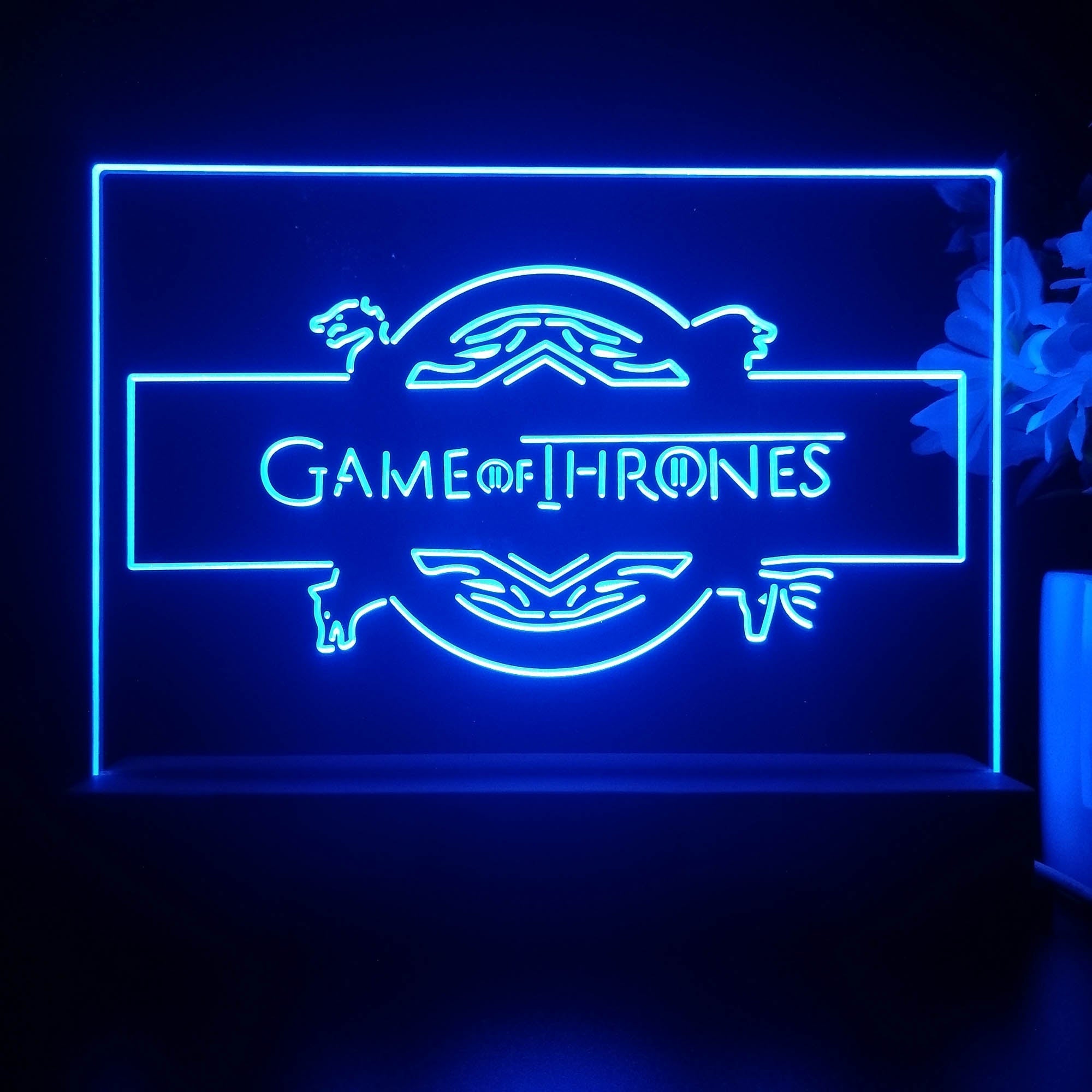 Game of Thrones 3D Illusion Night Light Desk Lamp